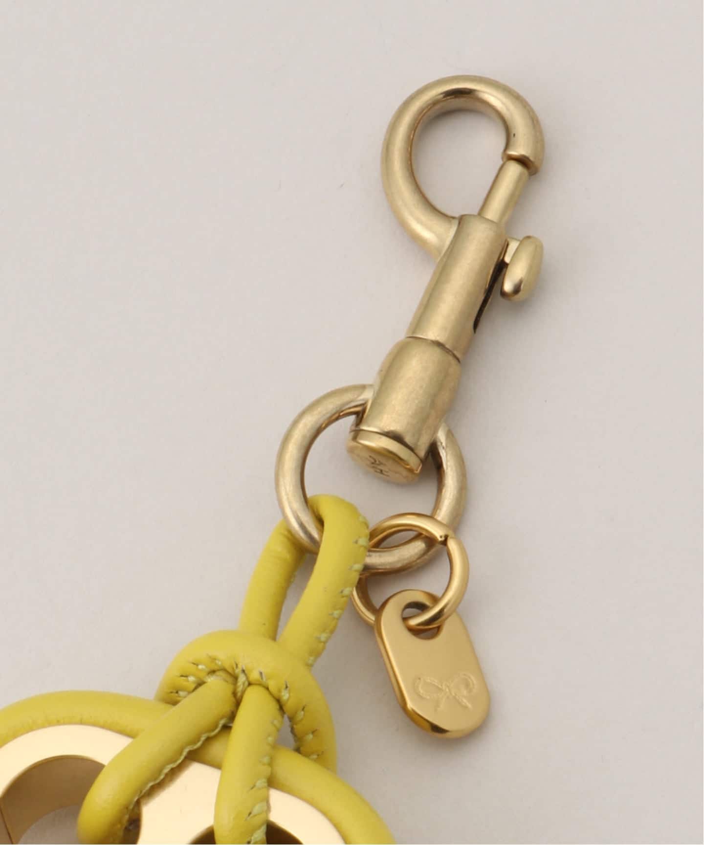 イエナ　ハンドバッグ キーチャーム付き ANYA HINDMARCH/アニヤ ハインドマーチ CHARM 1 RING チャーム（キー
