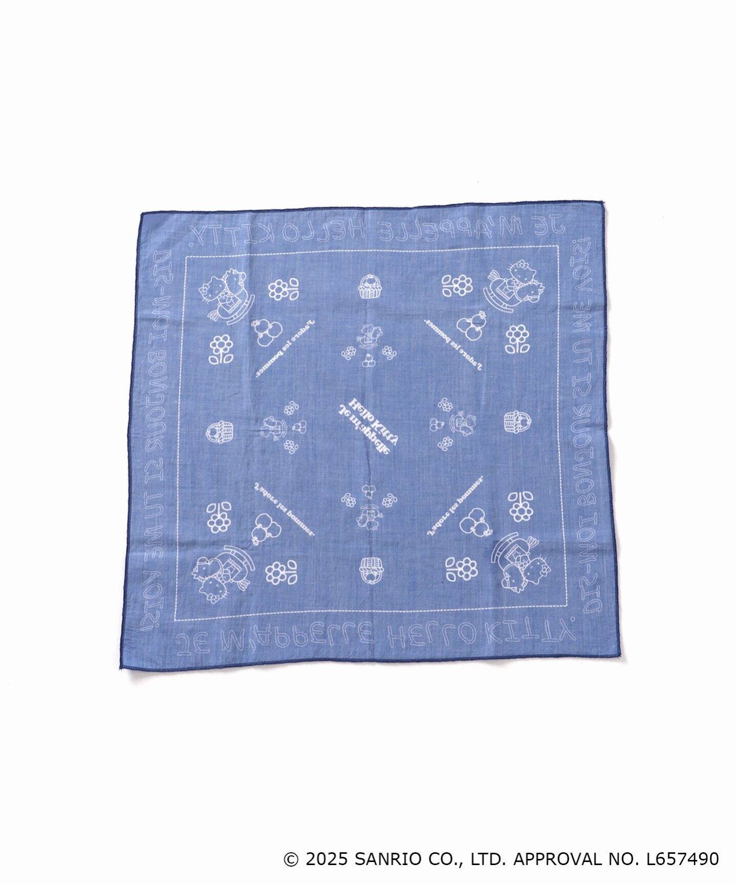 激レア ハローキティHELLO KITTY バンダナ 大判ハンカチ 2000 一