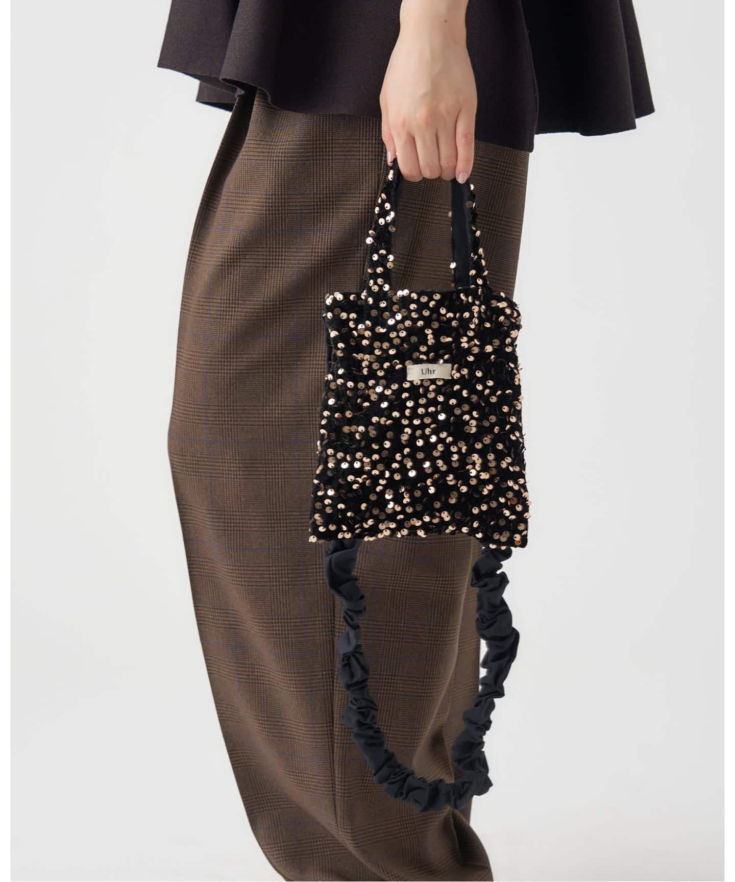 予約》Uhr 別注 Spangle Mini ShoulderBag kids（トートバッグ