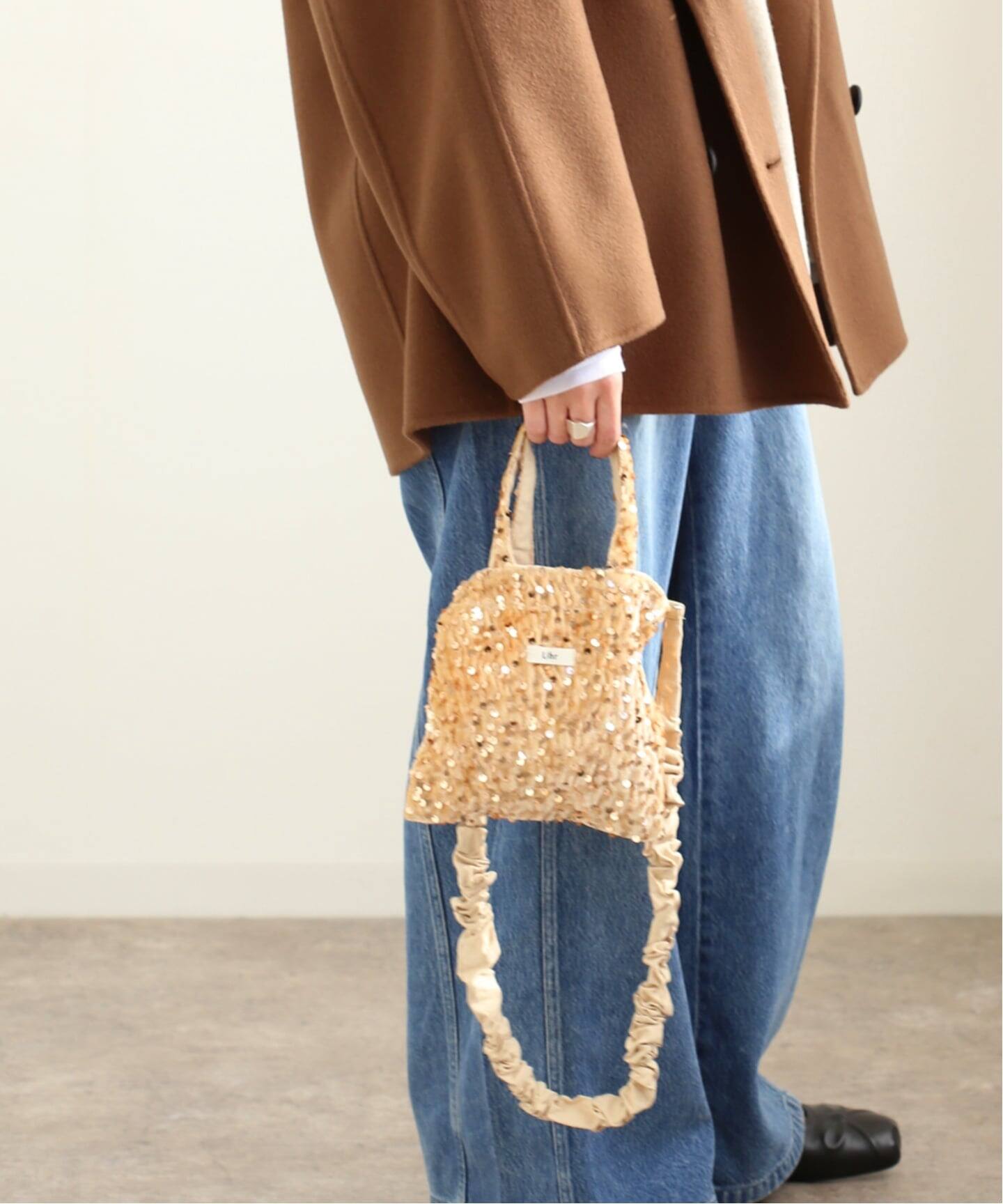 Uhr×IENA ENFANT ♡別注spangle mini ショルダーバッグ 追加3》【Uhr baby&kids】別注Spangle Mini ショルダーバッグ