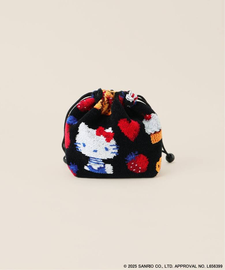 FEILER/フェイラー 別注 DLICIEUX HELLO KITTY 巾着（ポーチ）｜IENA 