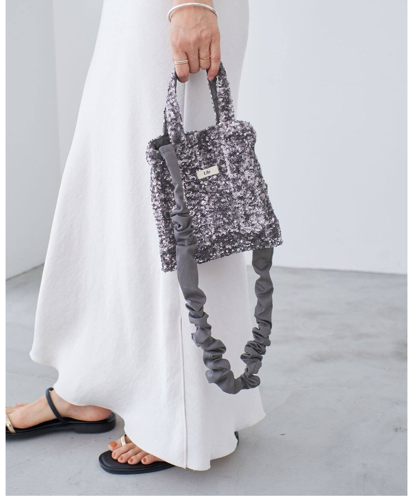 追加3》【Uhr baby&kids】別注Spangle Mini ショルダーバッグ kids 