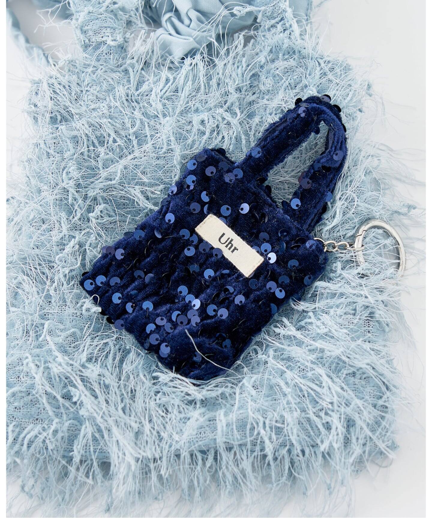 Uhr×IENA ENFANT 別注spangle mini ショルダーバッグ どこで 買える か