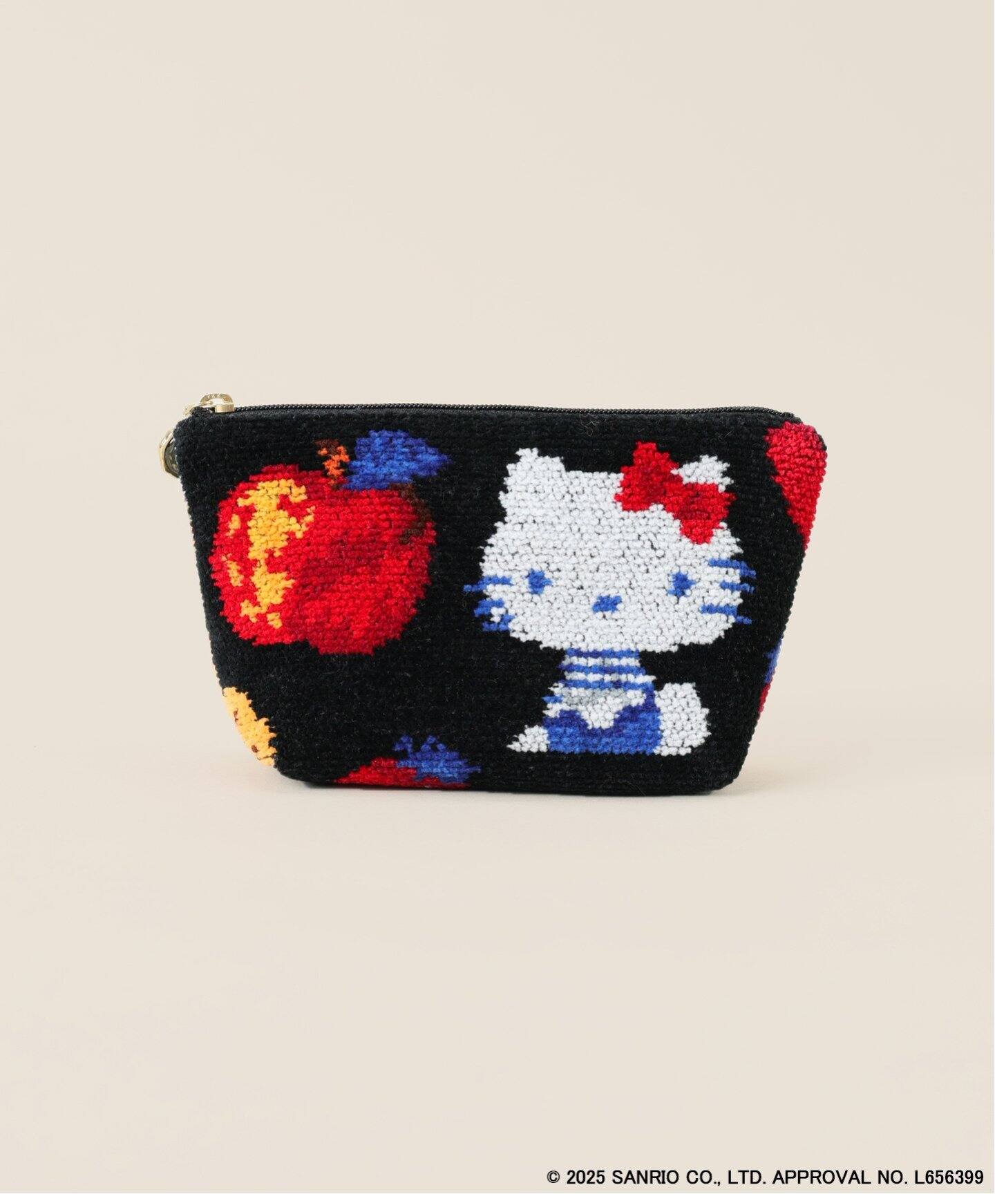 FEILER/フェイラー 別注 DLICIEUX HELLO KITTY 舟形ポーチ（ポーチ 