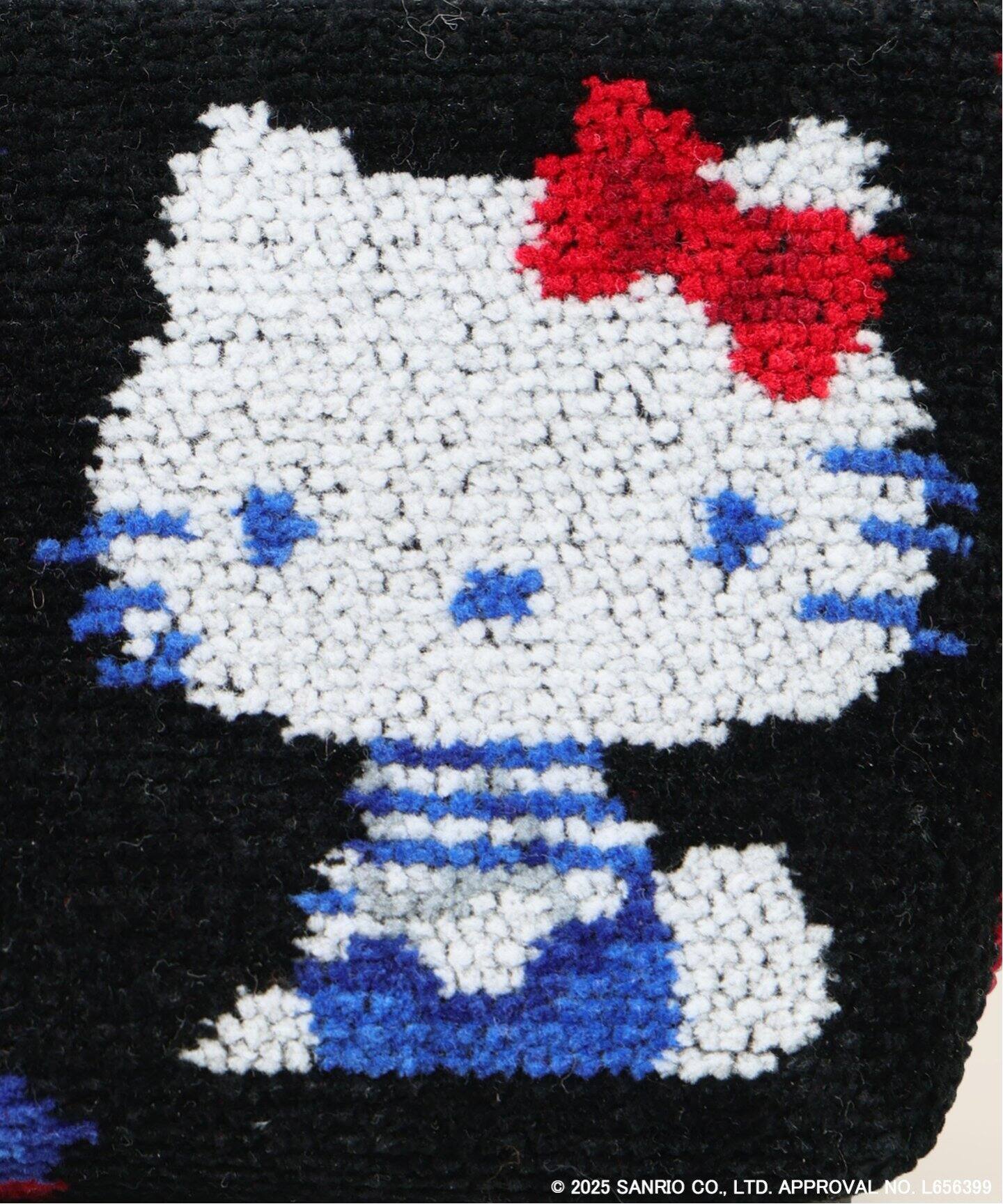 FEILER/フェイラー 別注 DLICIEUX HELLO KITTY 舟形ポーチ（ポーチ 