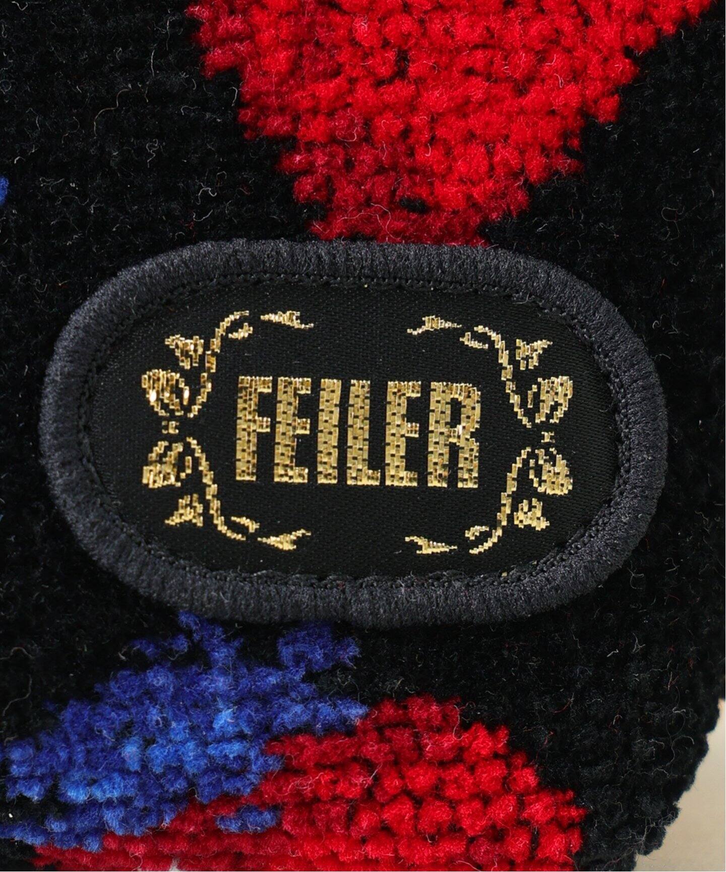 FEILER/フェイラー 別注 DLICIEUX HELLO KITTY 舟形ポーチ（ポーチ 