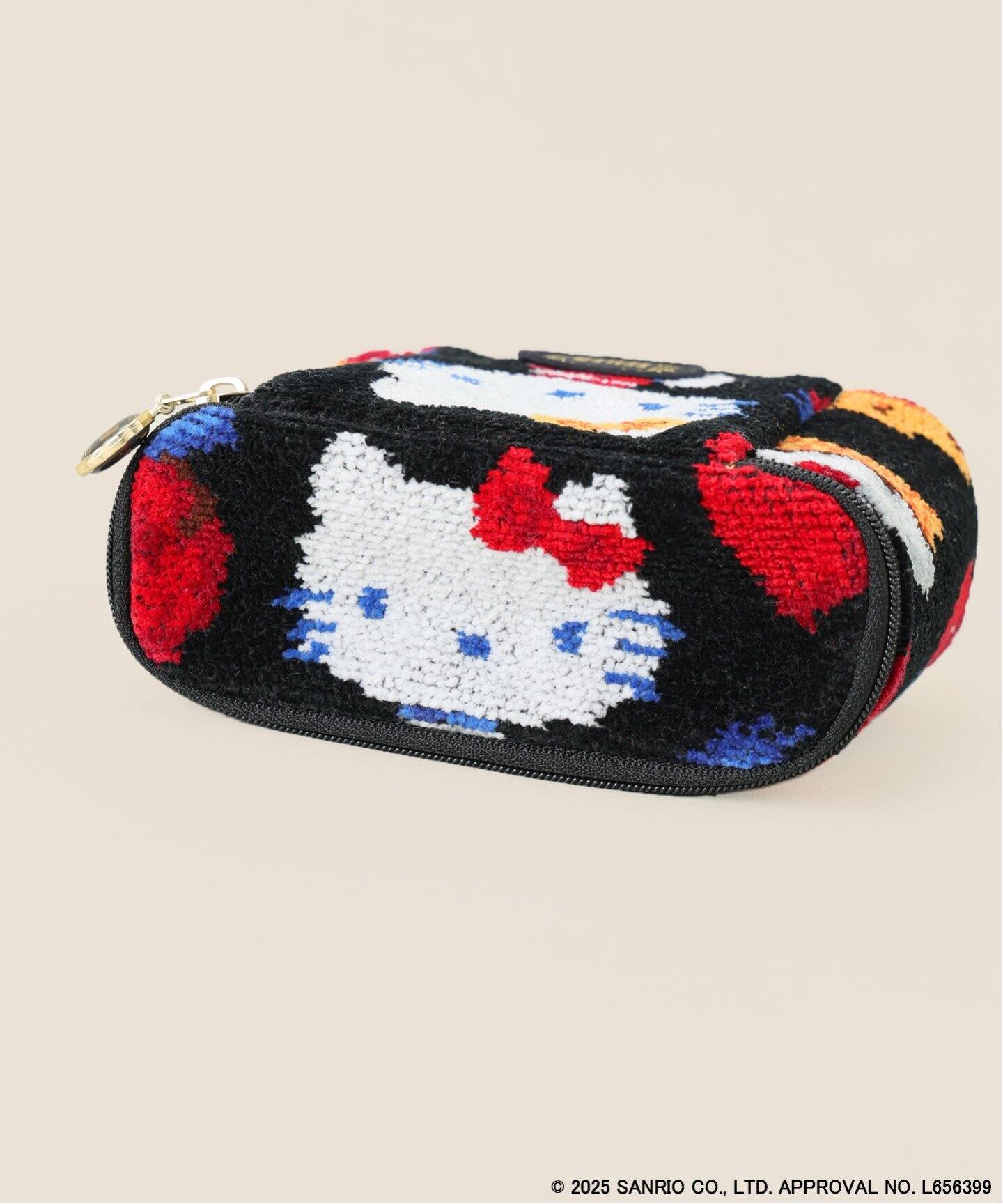 FEILER/フェイラー 別注 DLICIEUX HELLO KITTYガジェットポーチ  