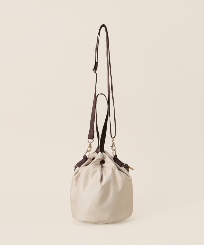 LeSportsac/レスポートサック × IENA ENFANT Drawstring Bucket Bag 