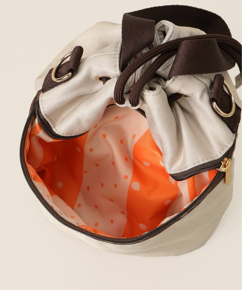 LeSportsac/レスポートサック × IENA ENFANT Drawstring Bucket Bag 
