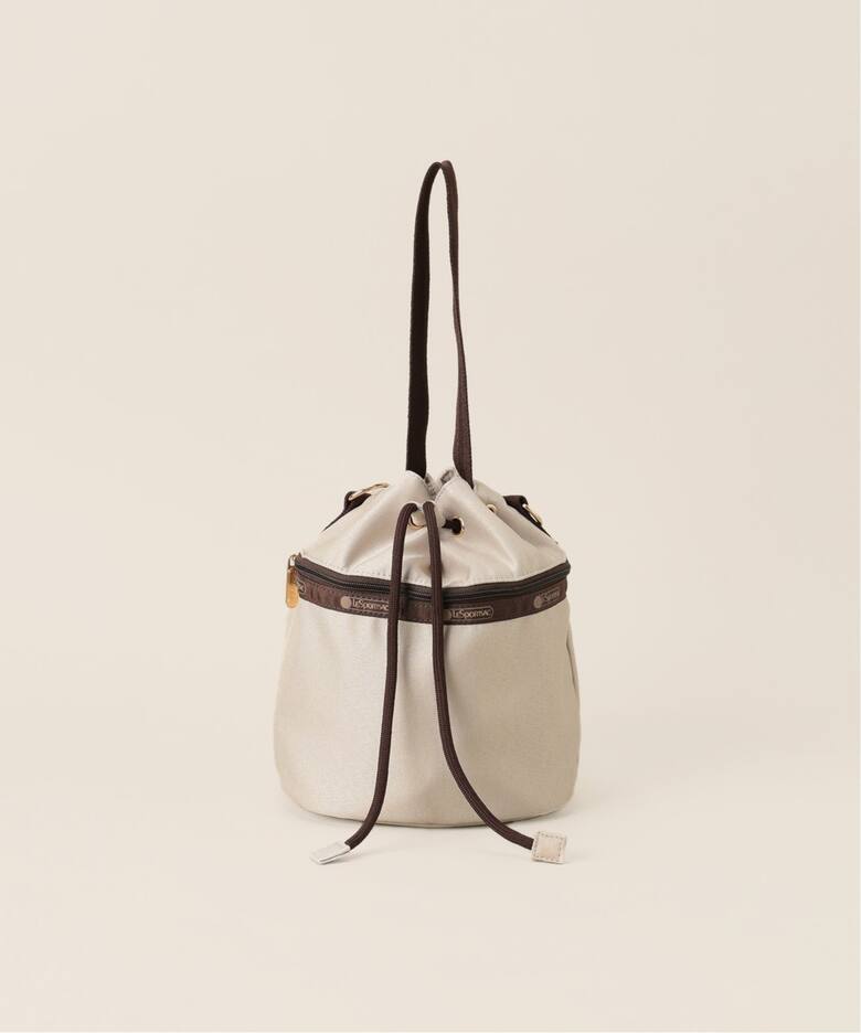 LeSportsac/レスポートサック × IENA ENFANT Drawstring Bucket Bag 