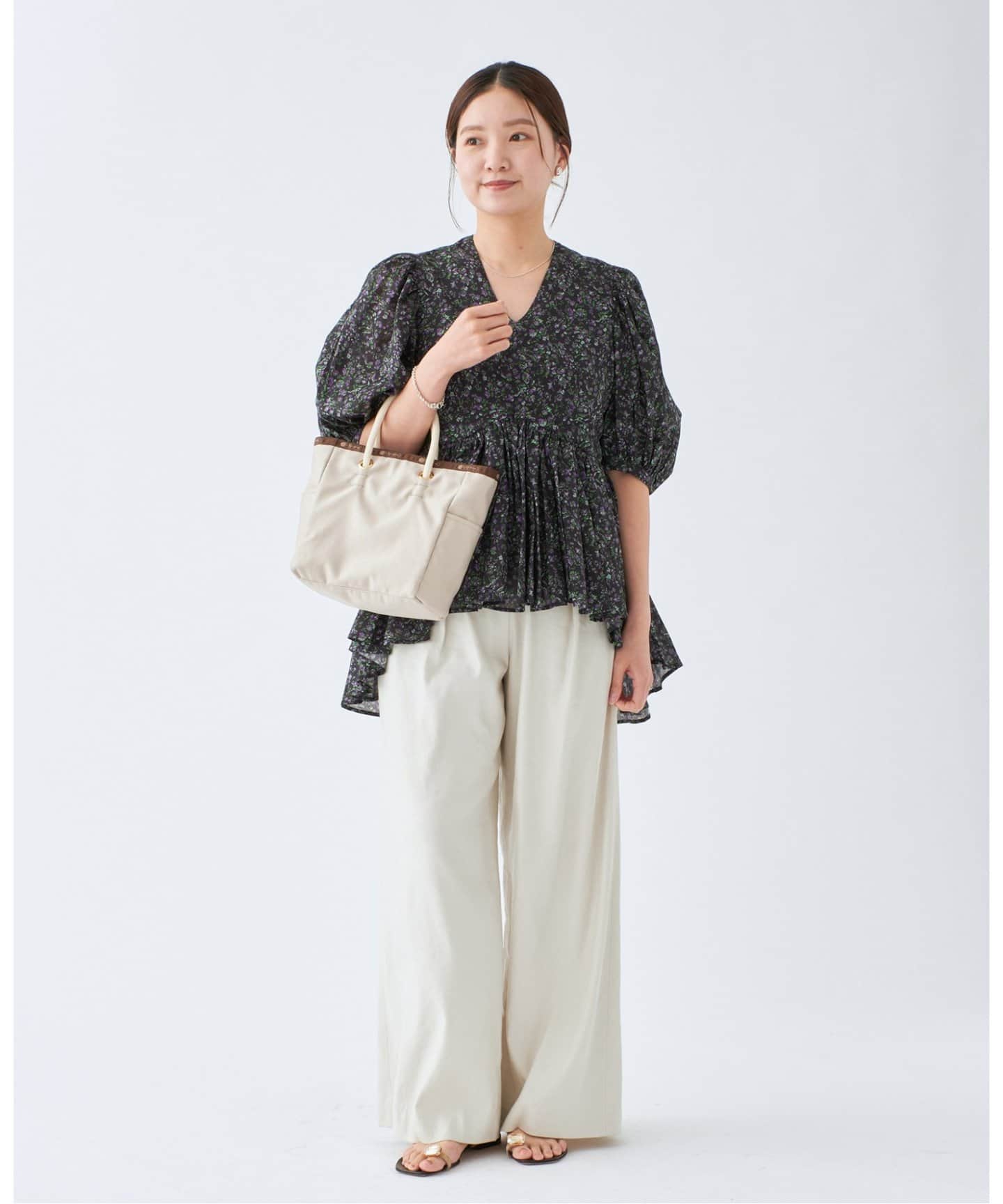 限定■LeSportsac■× IENA ENFANT MEDIUM 2 WAY TOTE 5080212852G1_12.jpg