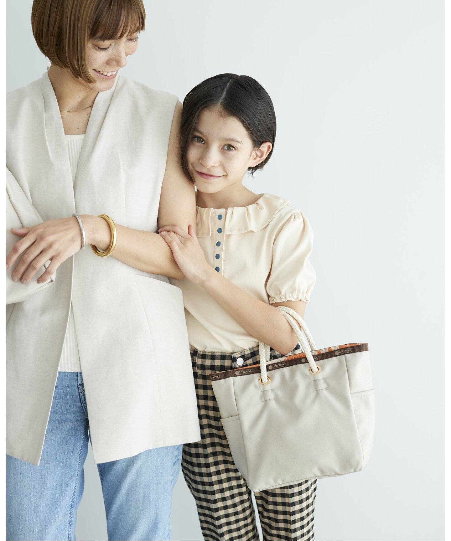 予約》LeSportsac/レスポートサック × IENA ENFANT Medium 2 Way Tote 