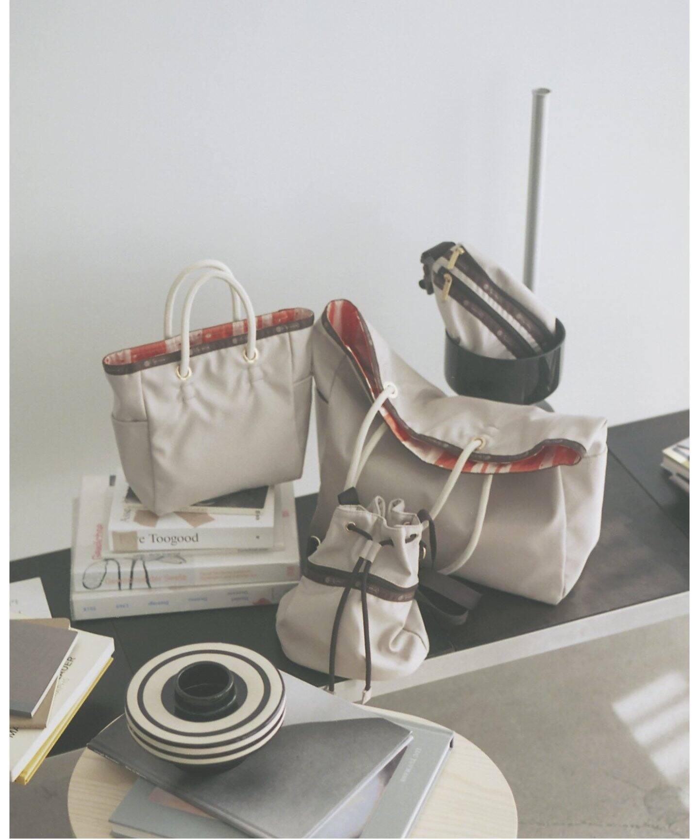 LeSportsac/レスポートサック × IENA ENFANT Medium 2 Way Tote