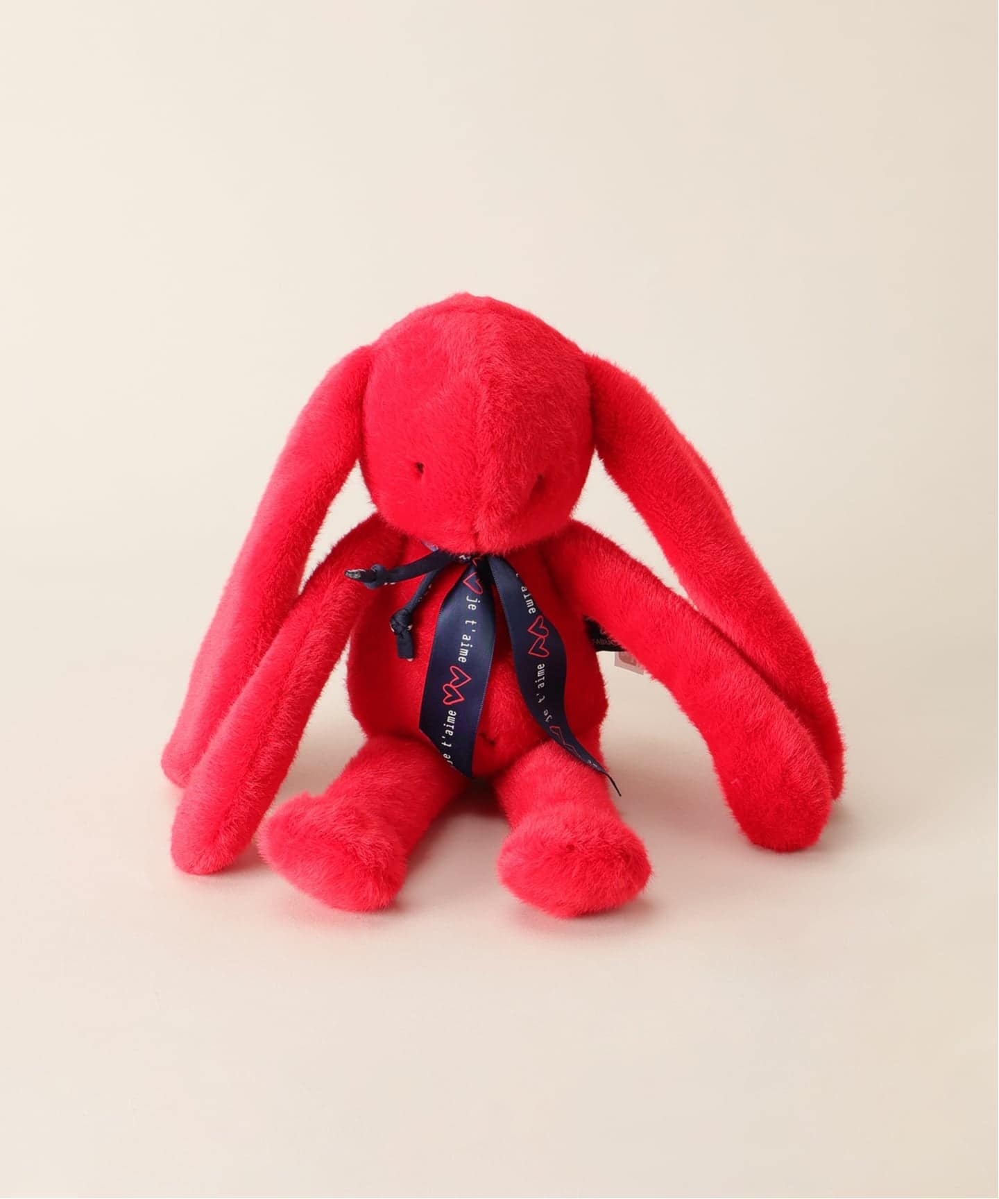 mailou tradition】Lapin Meloe rouge 37cm（ぬいぐるみ）（ベビー