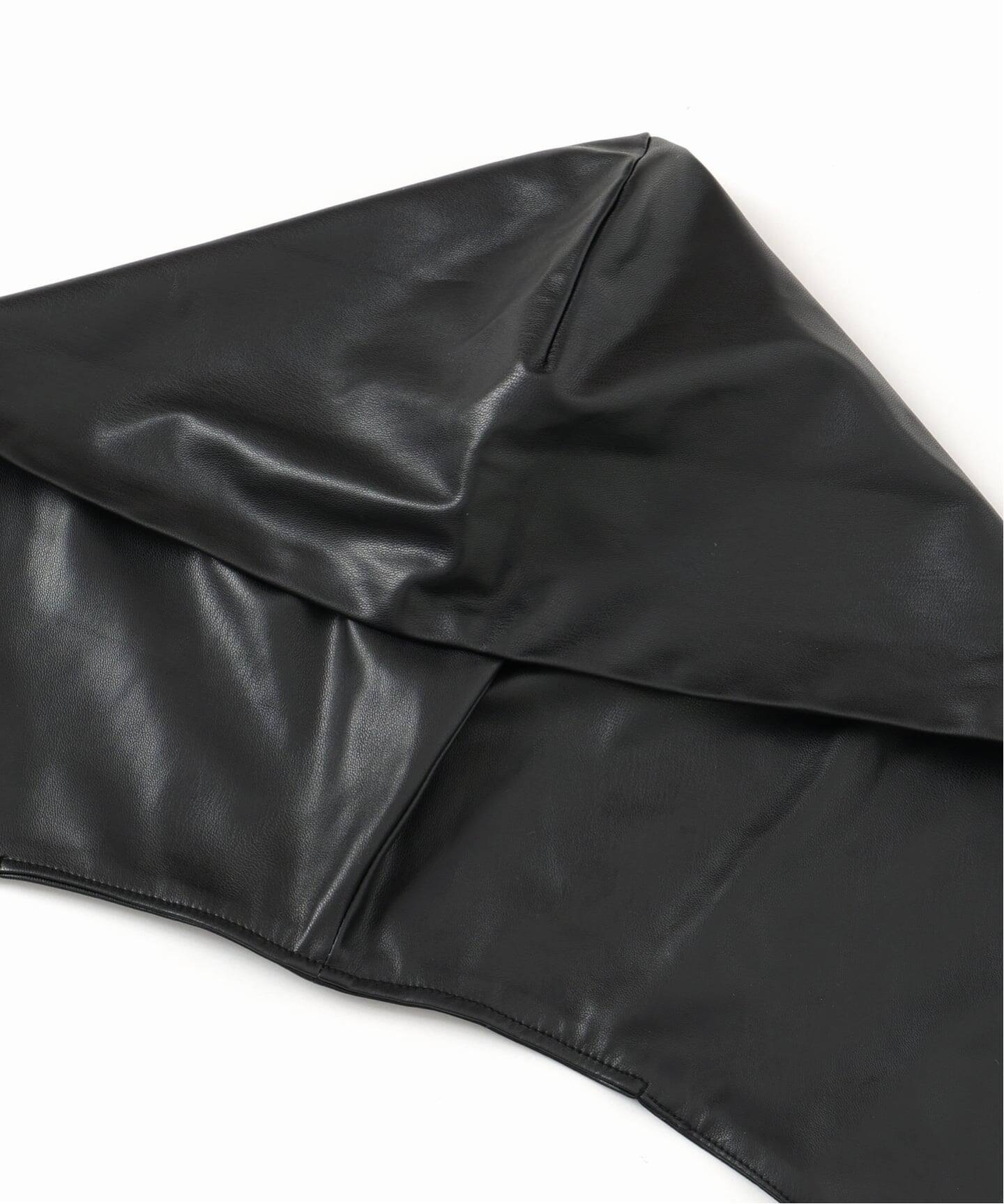 MY_fake leather フード（その他ファッション小物）｜Plage