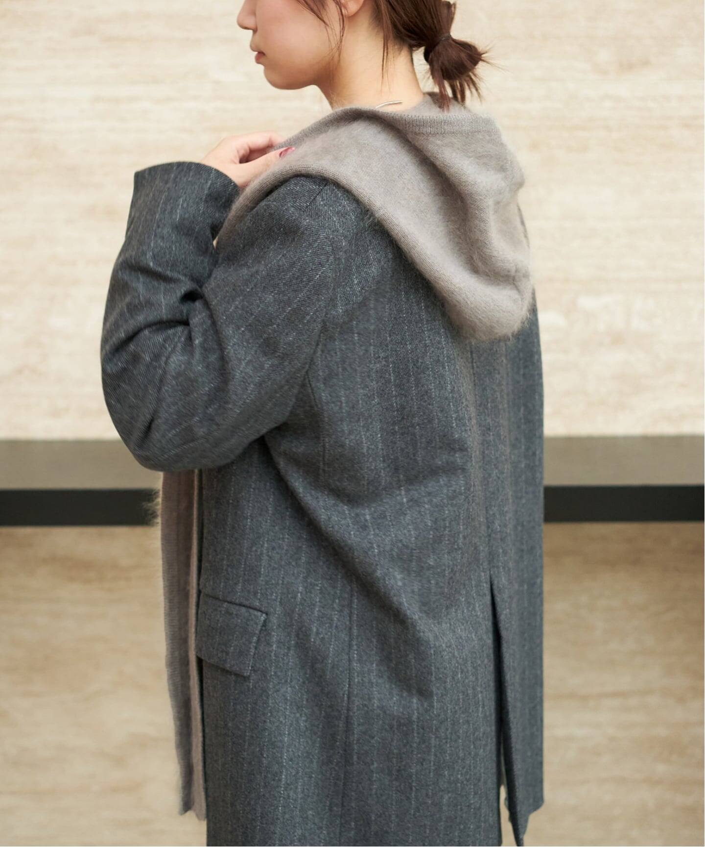 R’IAM カシミヤパーカーストール　Plage プラージュ　RIAM ストール R'IAM カシミヤパーカーストール（ストール）｜Plage（プラージュ）の