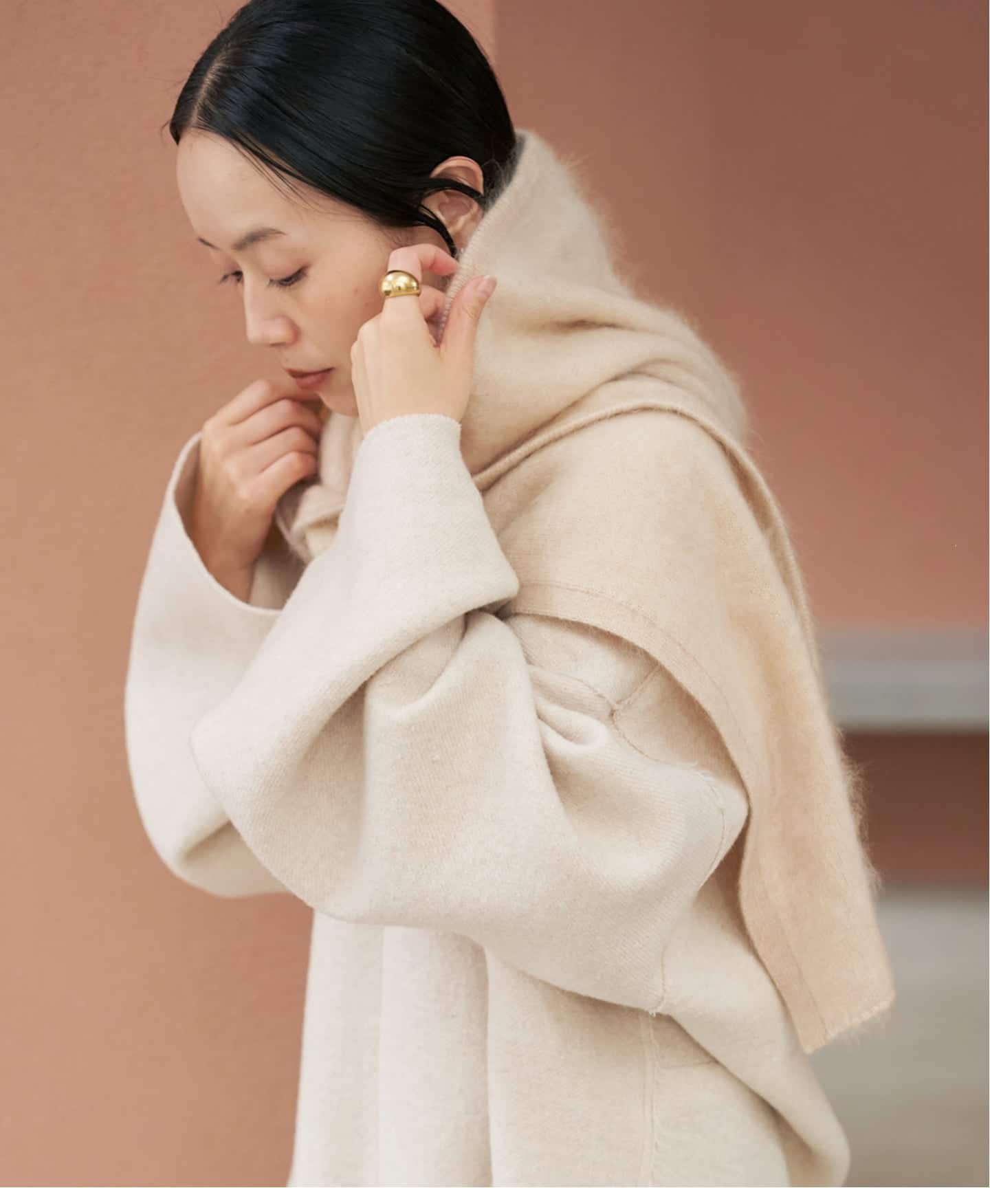 新品！plage R'IAM ストールプルオーバー プラージュ Plage R'IAM