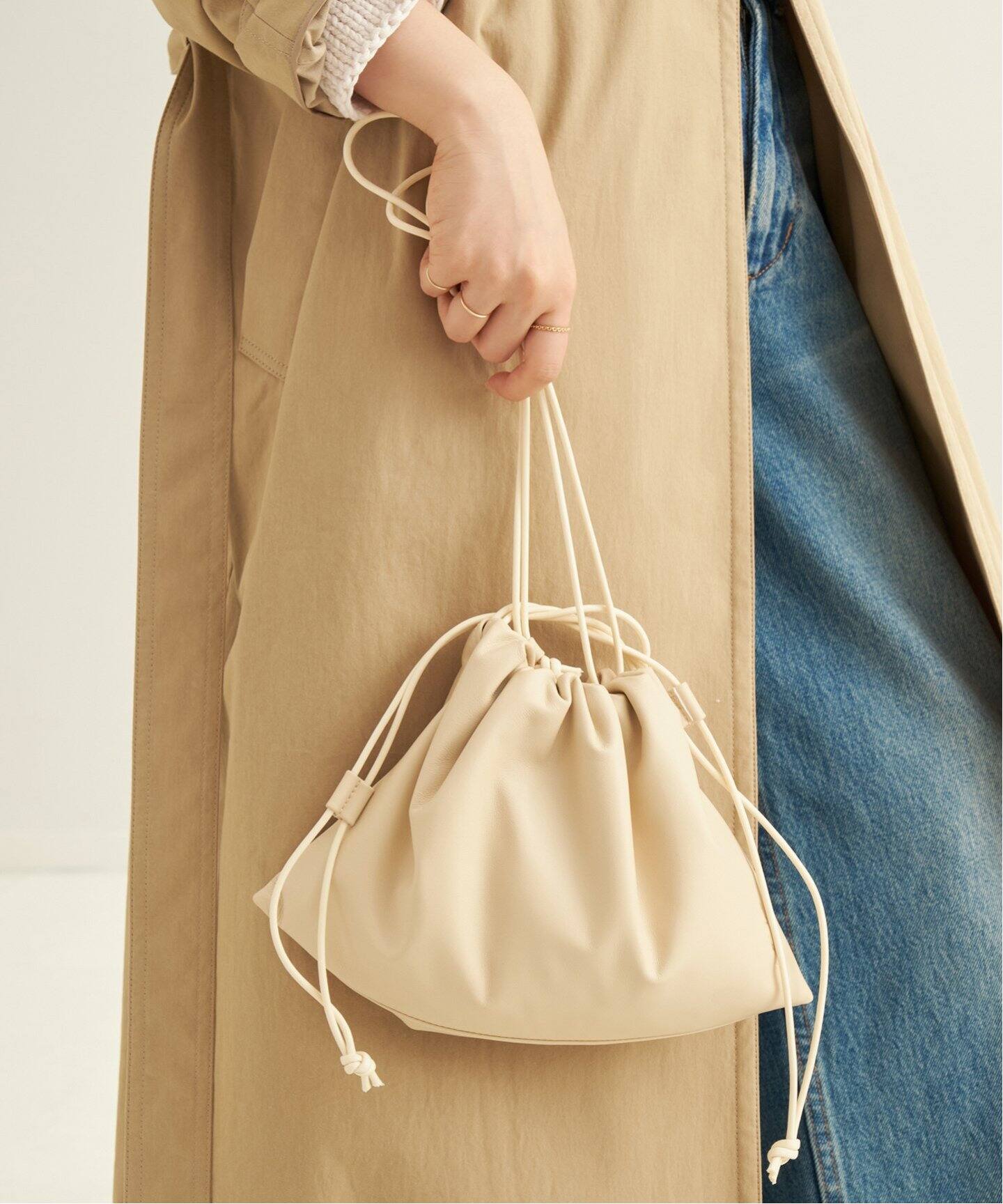 追加》les Tendre leather clutch バッグ（その他ファッション小物 