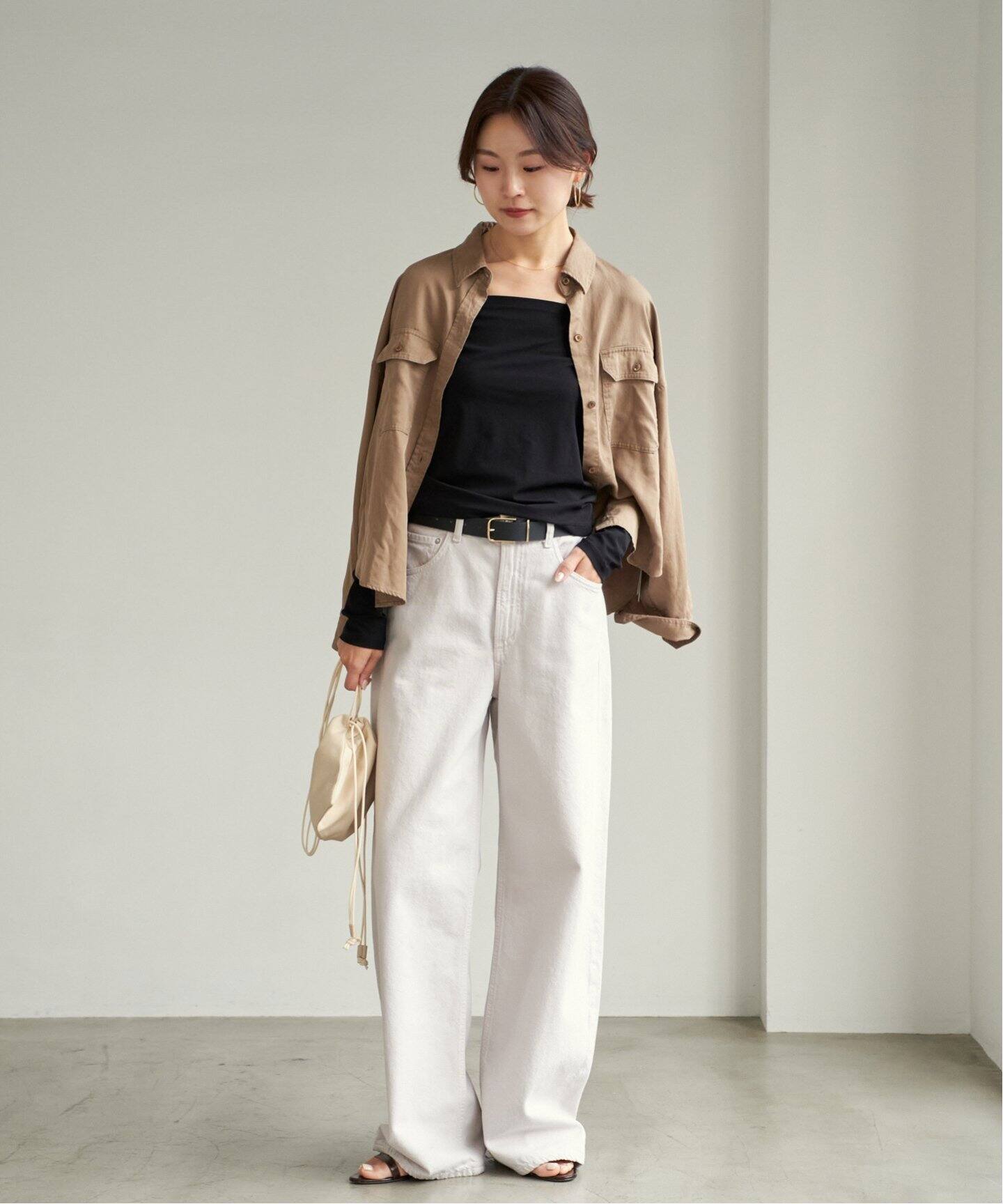 WEB限定追加》les Tendre leather clutch バッグ 3（ショルダーバッグ  