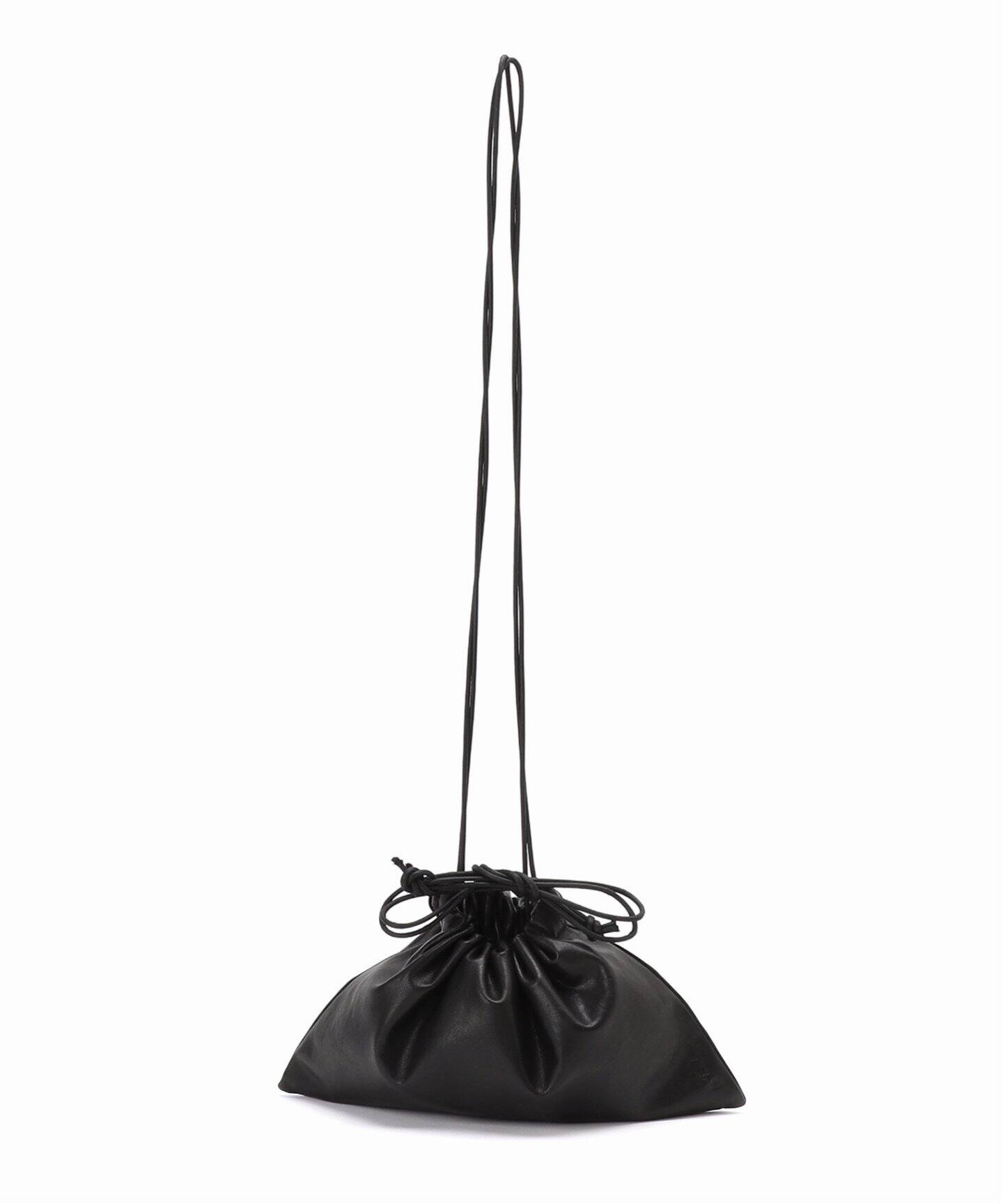 プラージュles Tendre leather clutch バッグ 黒 WEB限定追加》les Tendre leather clutch バッグ 4(ショルダー