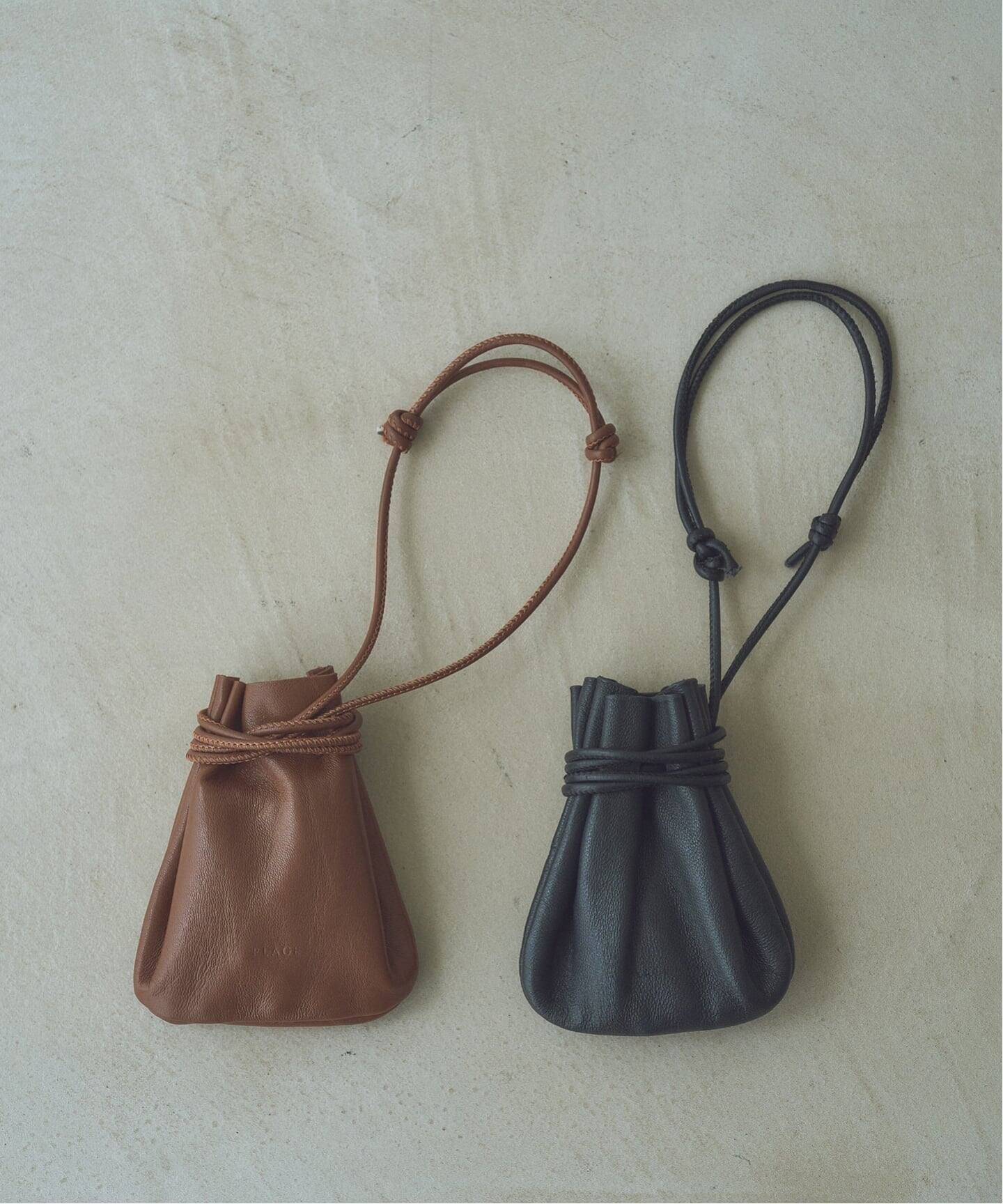 Plage Have fun leather シュシュ ミニバッグ have fun leather バッグ（その他バッグ）｜Plage（プラージュ