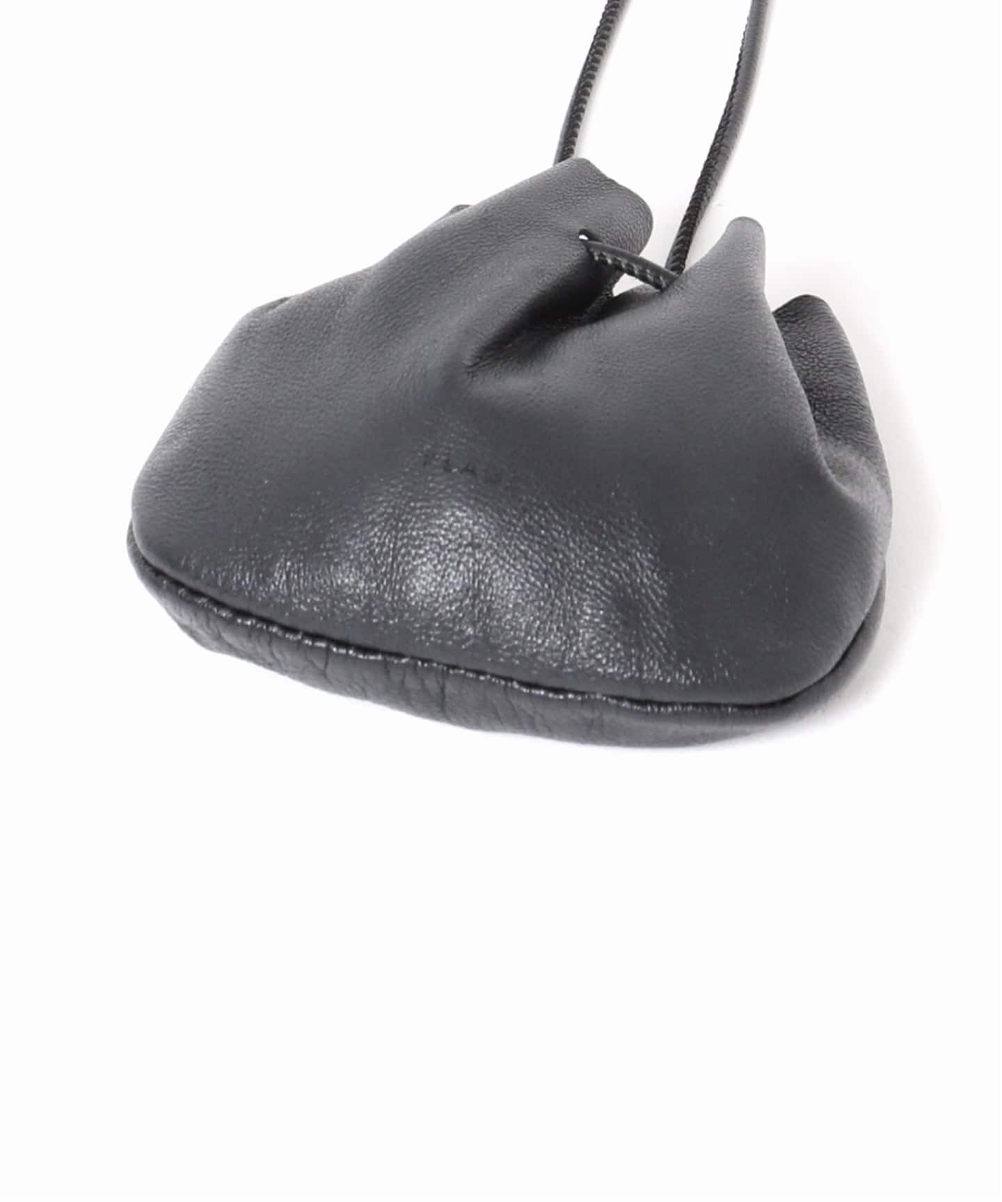 Plage Have fun leather シュシュ ミニバッグ Plage Have fun leather ミニバッグとシュシュのセット