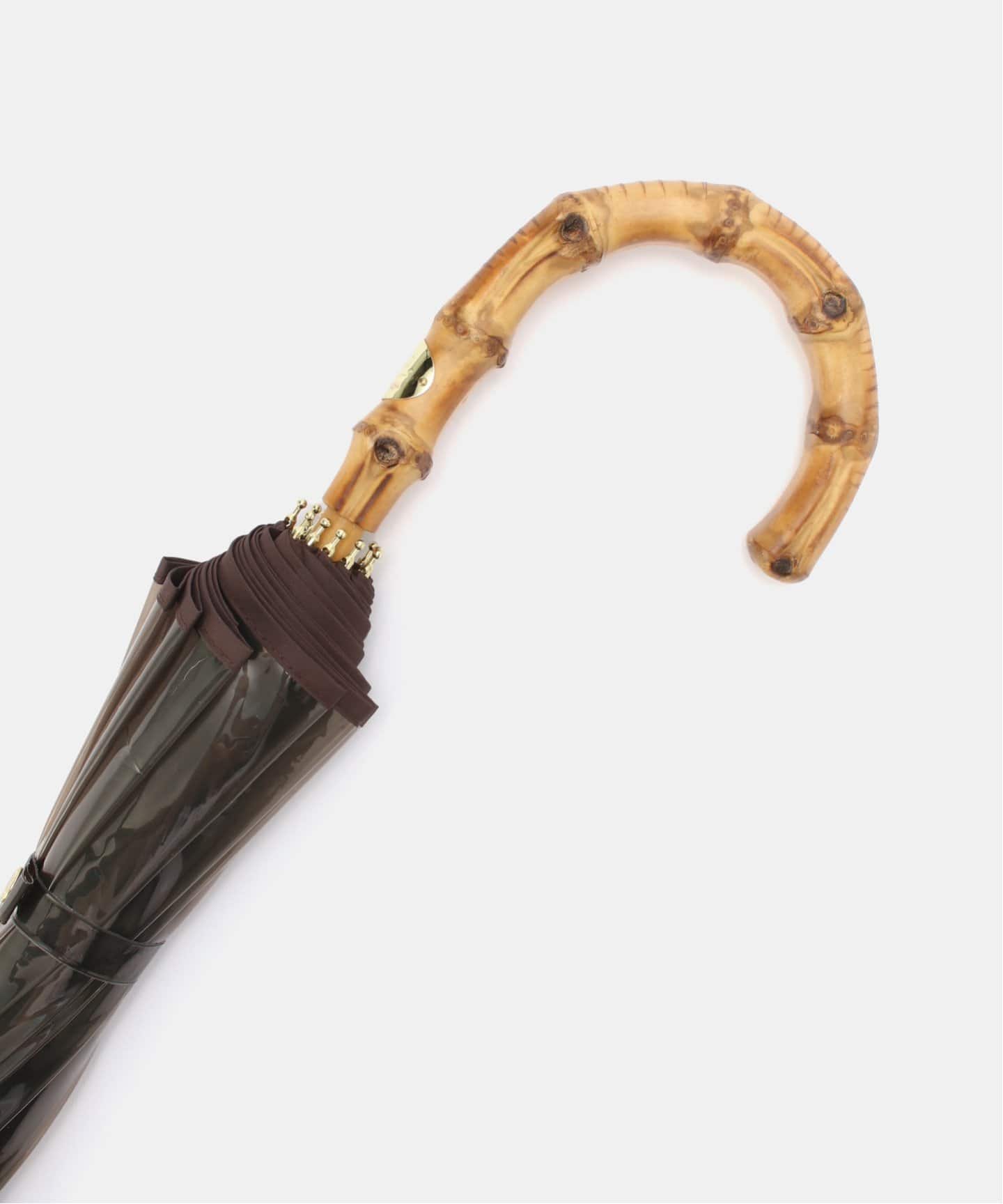 Traditional Weatherwear/CLEARアンブレラ/ブラウン Traditional Weatherwear トラディショナルウェザーウェア