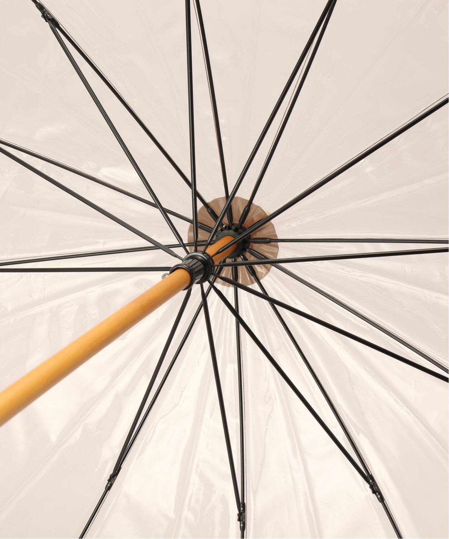 TRADITIONAL WEATHERWEAR CLEAR UMBRELLA BAMBOO 傘（傘