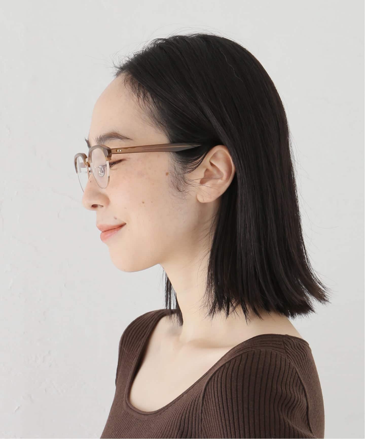 【極美品】BLANC.. /ブラン B0046 CLR メガネ B0046 BLANC.. /ブラン B0046 CLR メガネ B0046（メガネ）｜IENA（イエナ）の