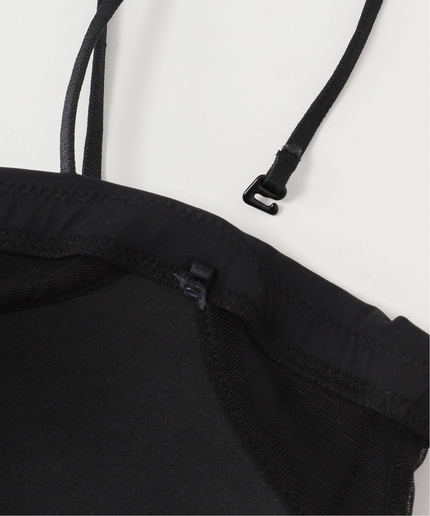 みみ Plage 7104821 みみ Plage 7104821 Wide-strap Bikini Top In Seersucker For Women