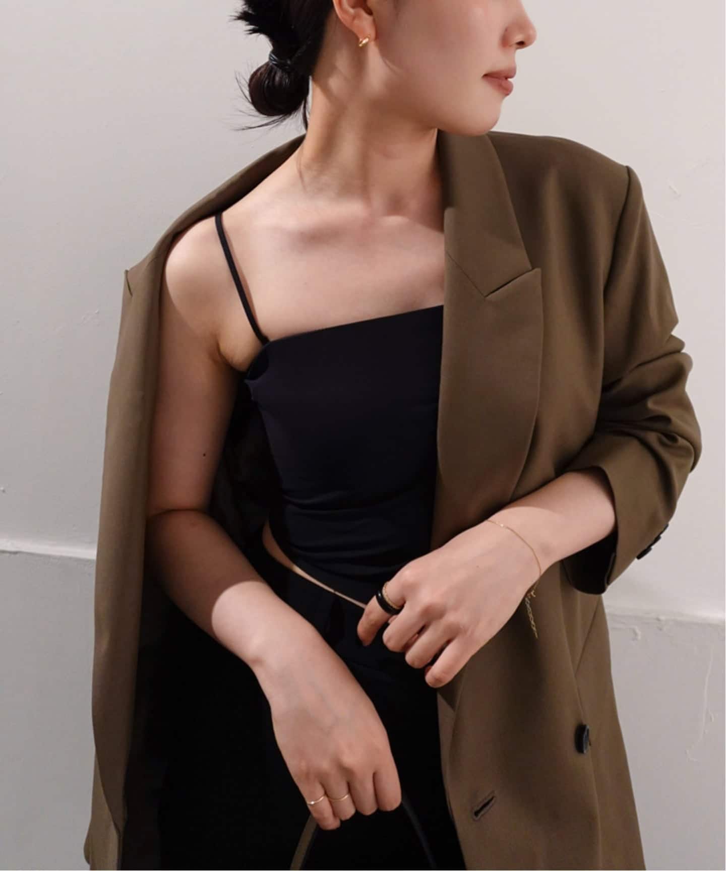 NICENICE MOMENT/ナイスナイスモーメント NICENICE MOMENT ナイスナイスモーメント “MESH TUBE TOP” メッシ