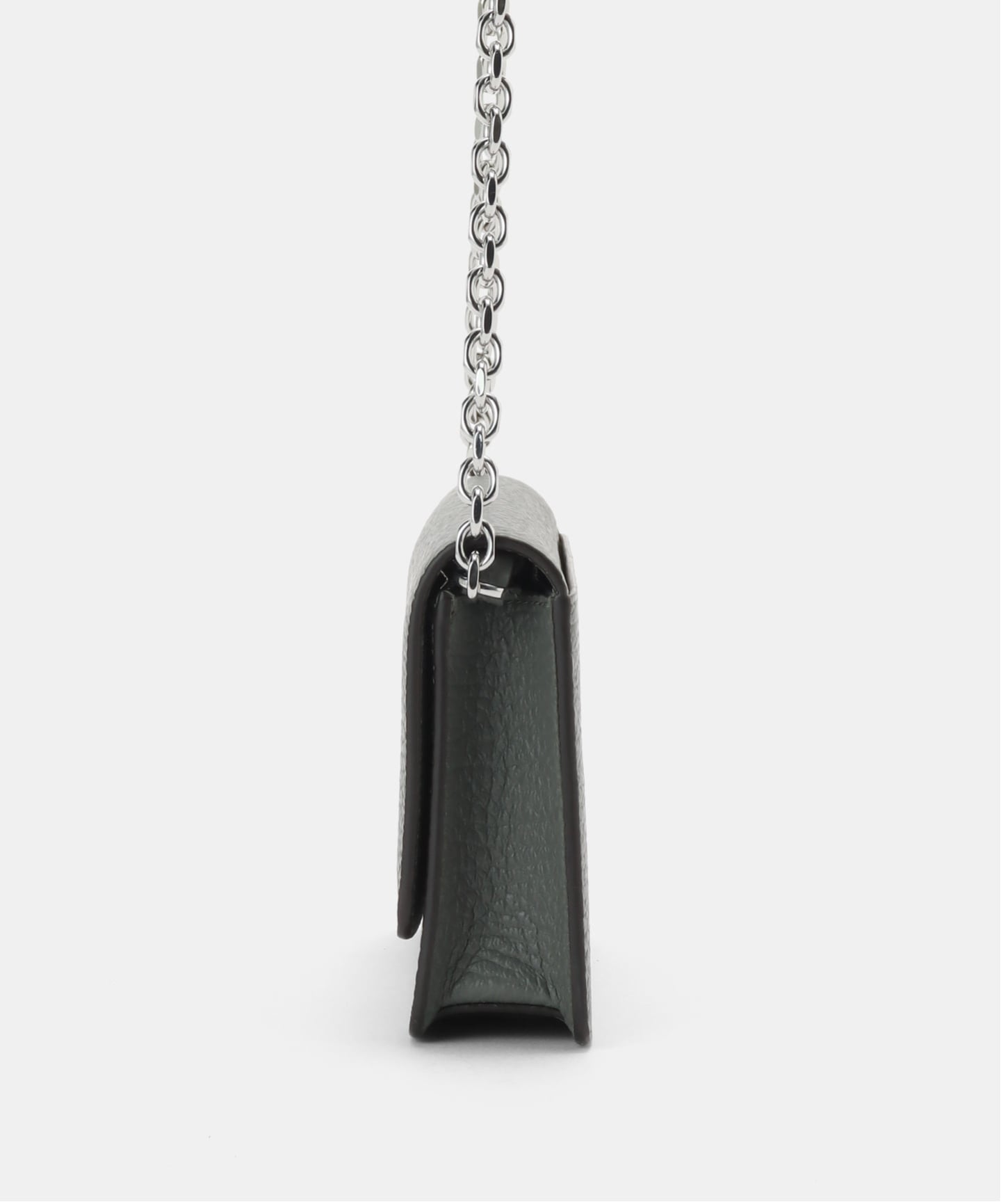 メゾンマルジェラ leather chain wallet Maison Margiela Four stitches chain wallet for Women - Black