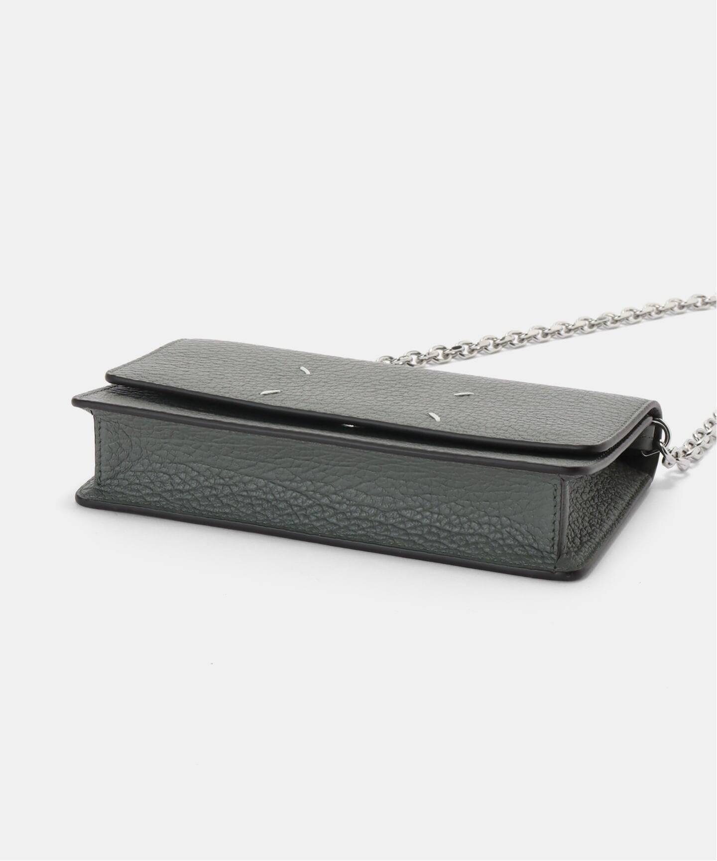 【関税＆送料込み】Maison Margiela Wallet On Chain Medium A Maison Margiela Women's Wallet On A Chain Bag - Black | Coggles
