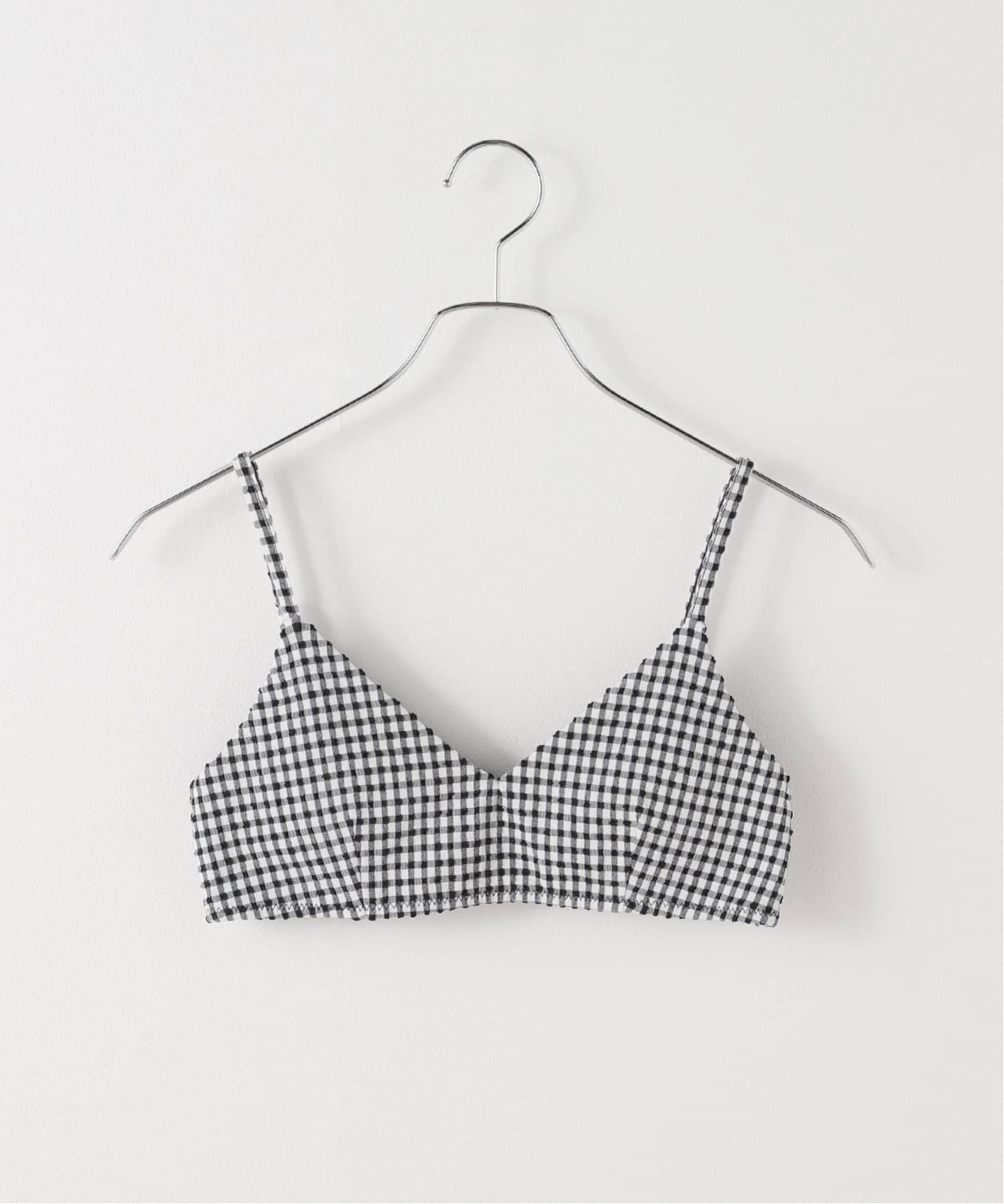 ROHE / ロヘ Mini gingham bralette