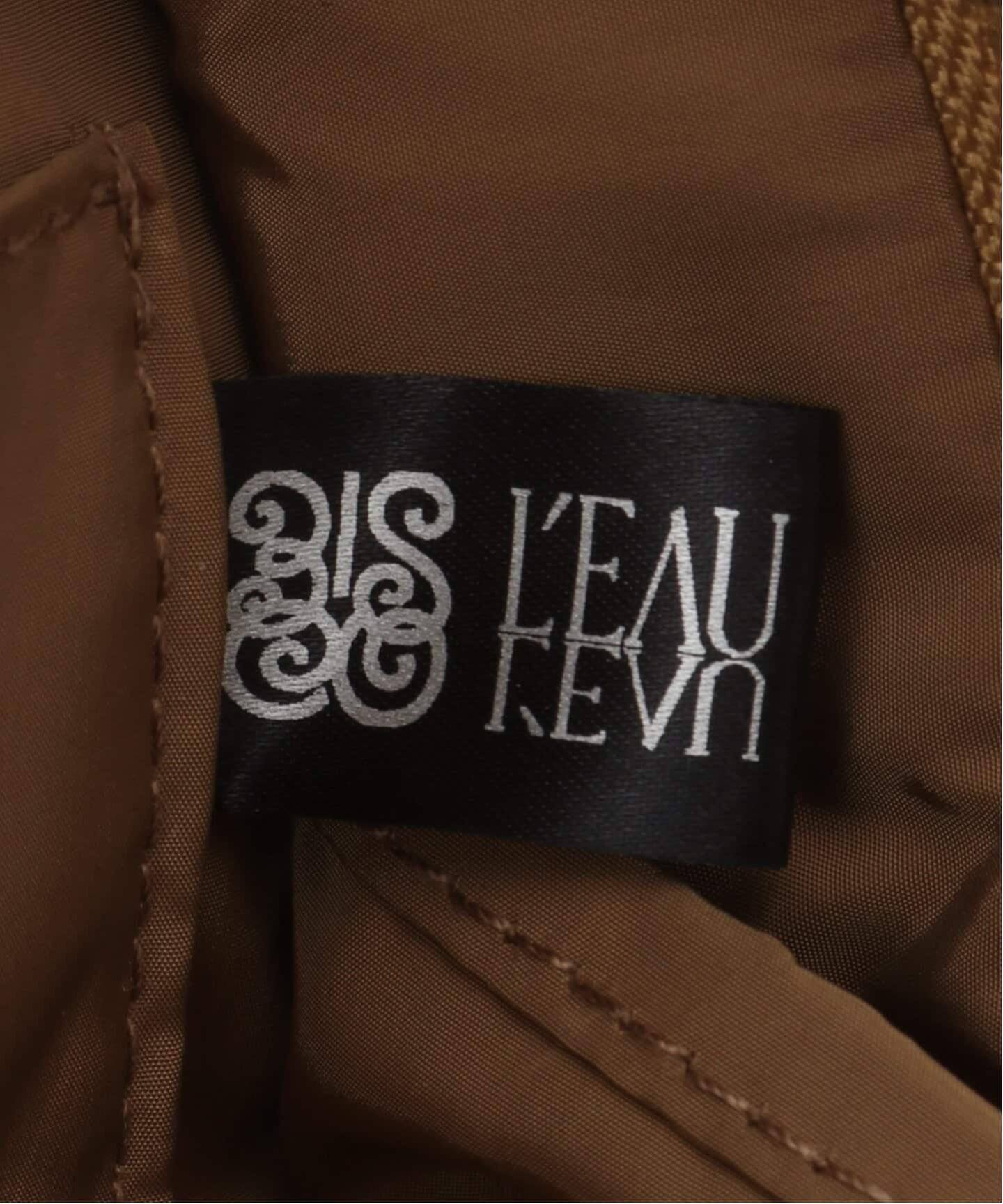 新品⭐︎BISOU L'EAU MultiPouch Mサイズブラウン 新作【即納】マルチポーチ M size（ブラウン・ライトブルー