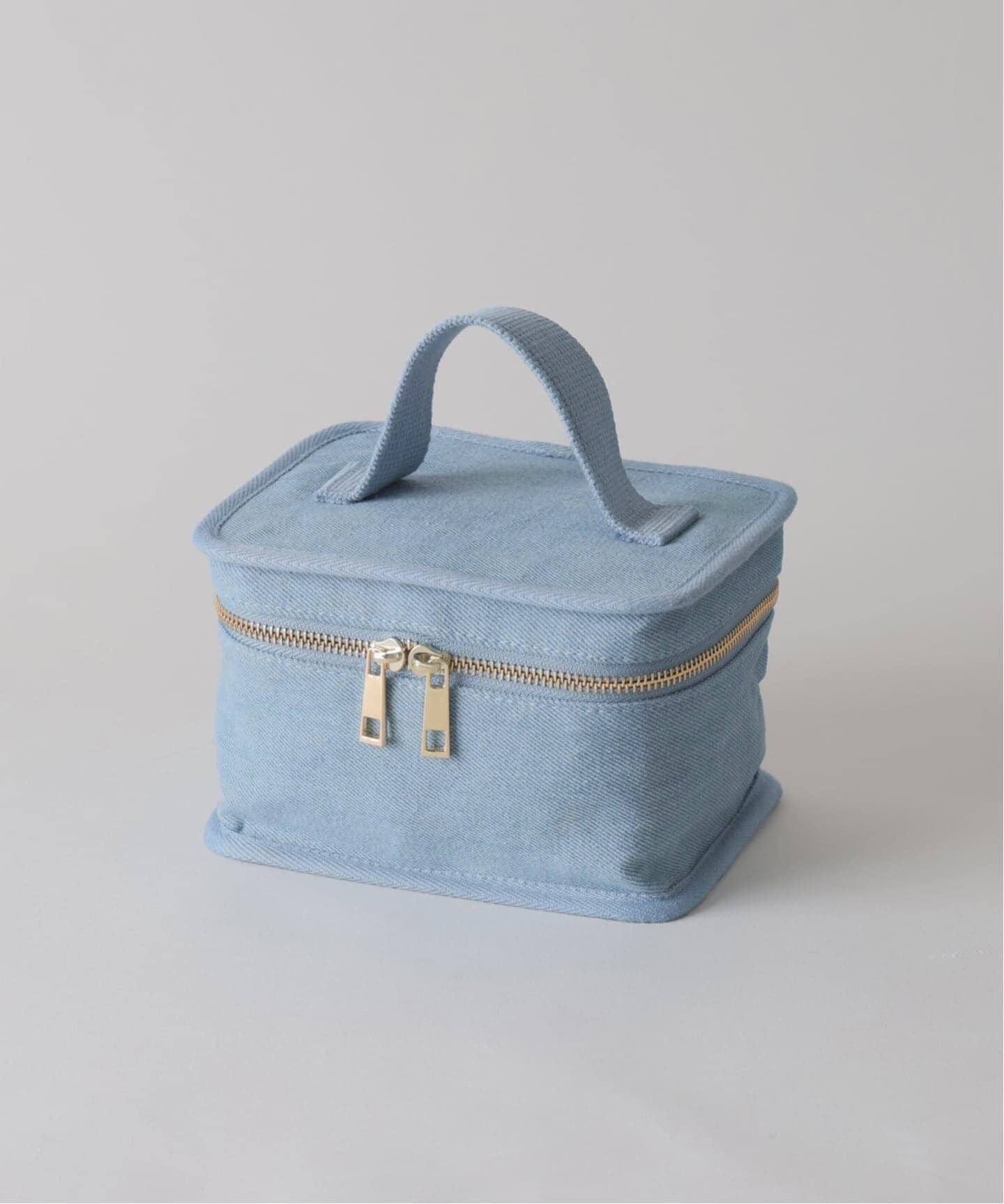 BISOU×L'EAU】バニティーポーチバッグ（デニム）（その他バッグ）｜L