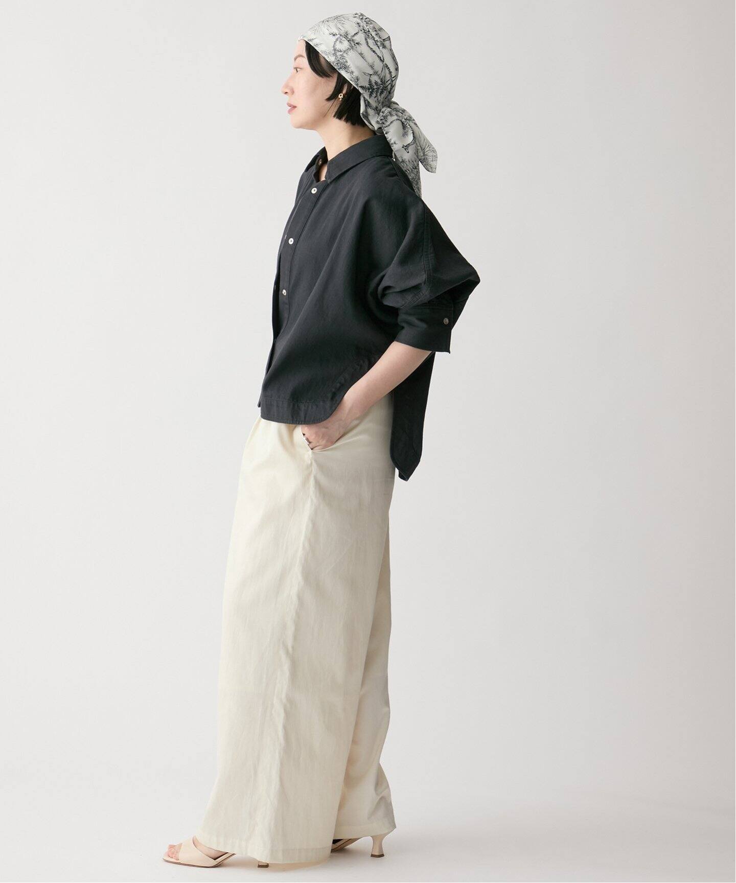 ヴェルメイユパーイエナスカーフ Le Scarf レ スカーフ Narrow Scarf Striped（スカーフ