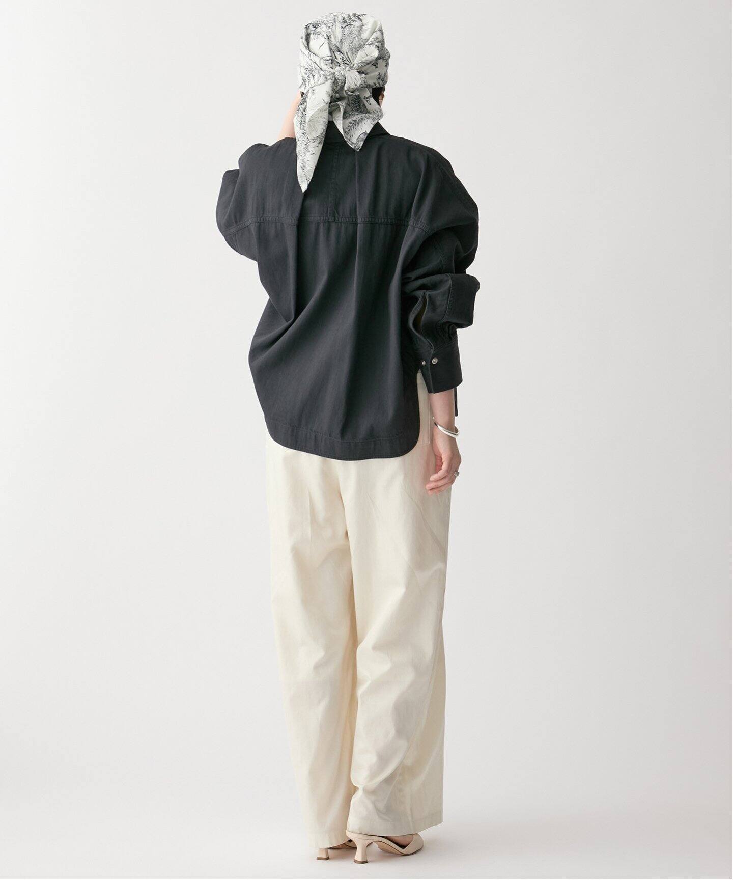 ヴェルメイユパーイエナスカーフ Le Scarf レ スカーフ Narrow Scarf Striped（スカーフ