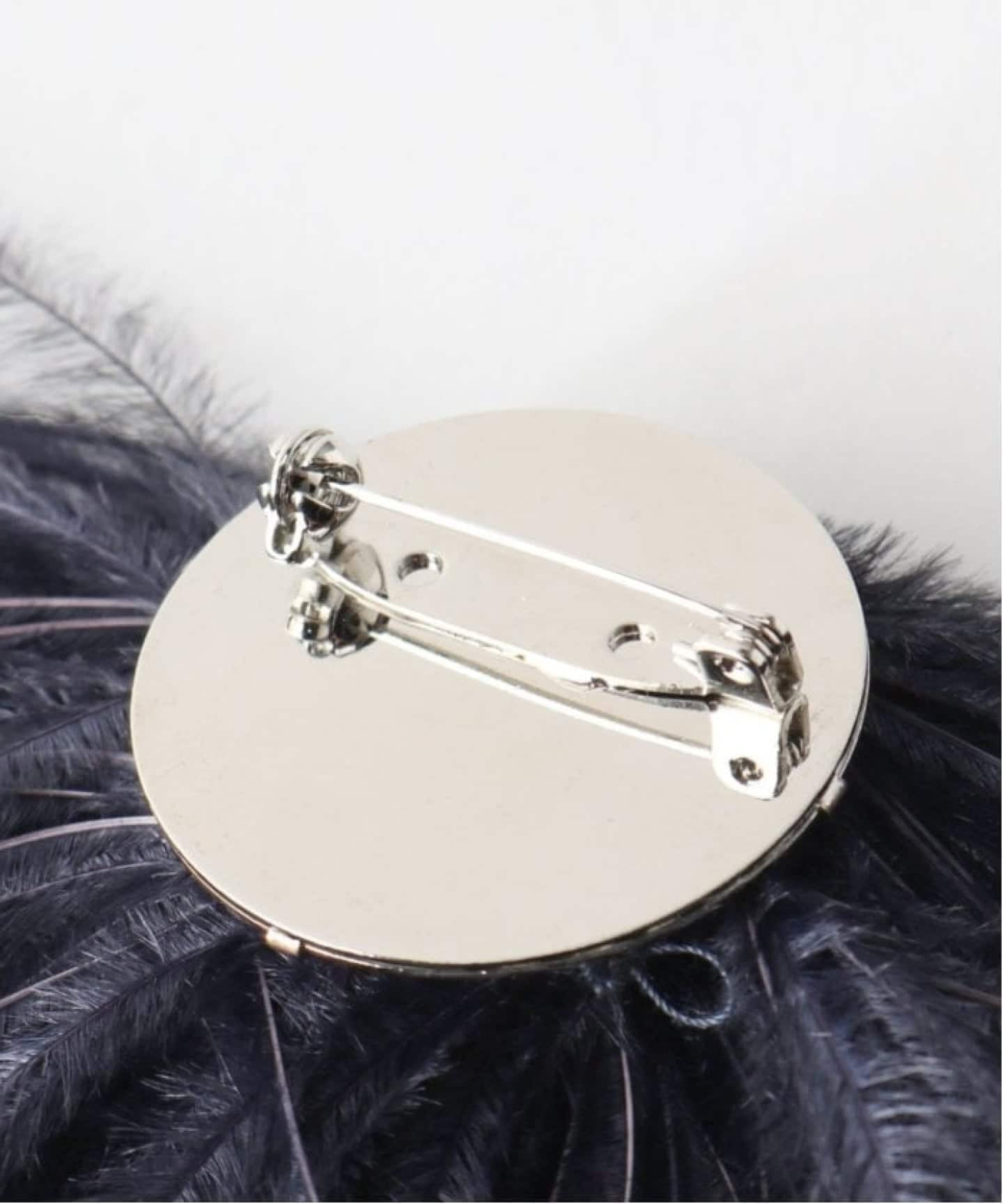 新品♡ふわふわ♡VERMEIL par iena オーストリッチコサージュ 予約》オーストリッチコサージュ（コサージュ）｜VERMEIL par