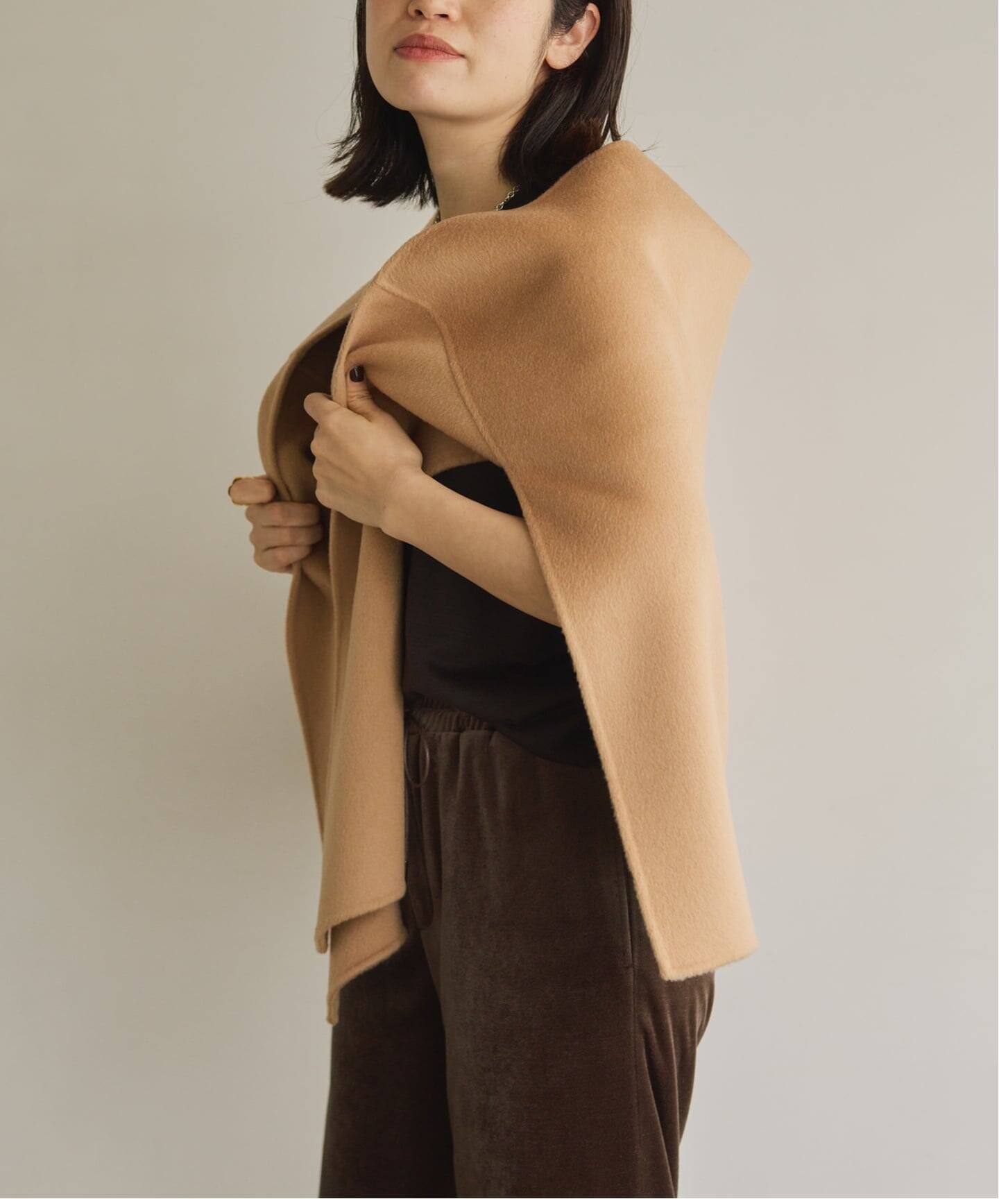 IENA✨ウールストール✨ NIMNIMDUAI/ニムニムデュアイ PASHMINA EMNROIDERY STOLE ストール