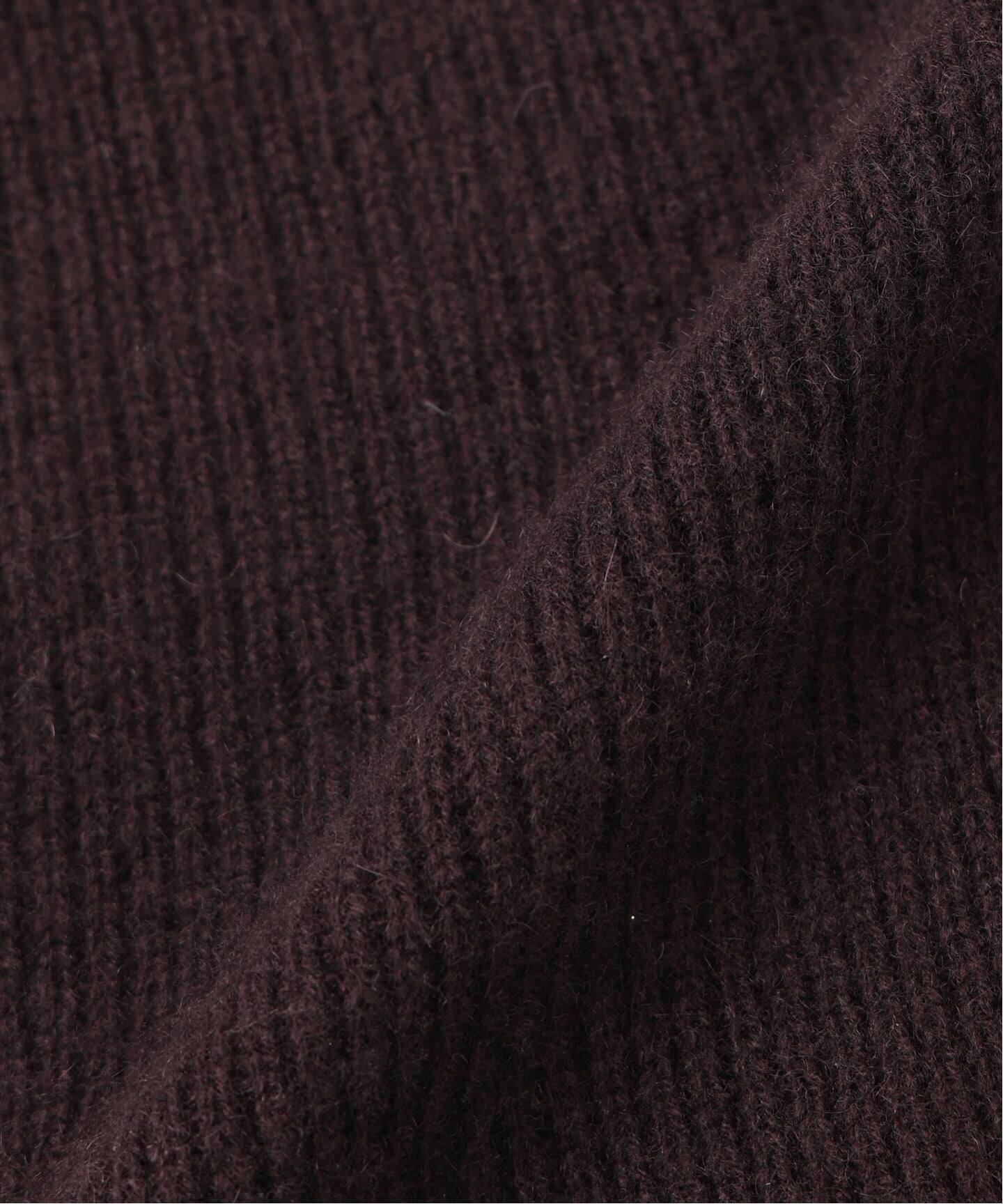 SLOANE リブ ウール×カシミヤ フード付きマフラー SLOANE/スローン EC