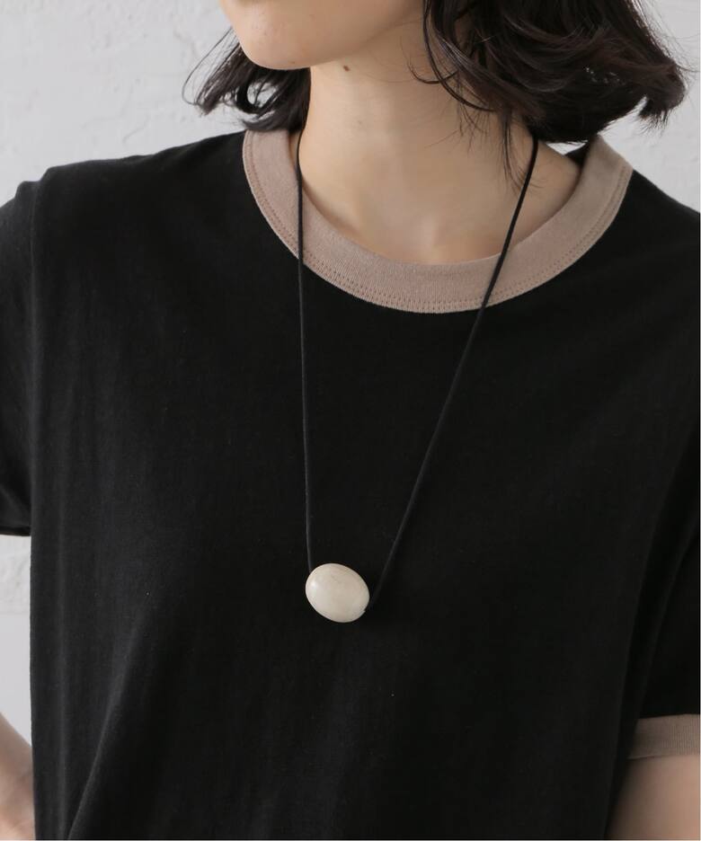 ANNIKA INEZ STONE ELLIPSE NECKLACE LRG 671-LRG：ネックレス 