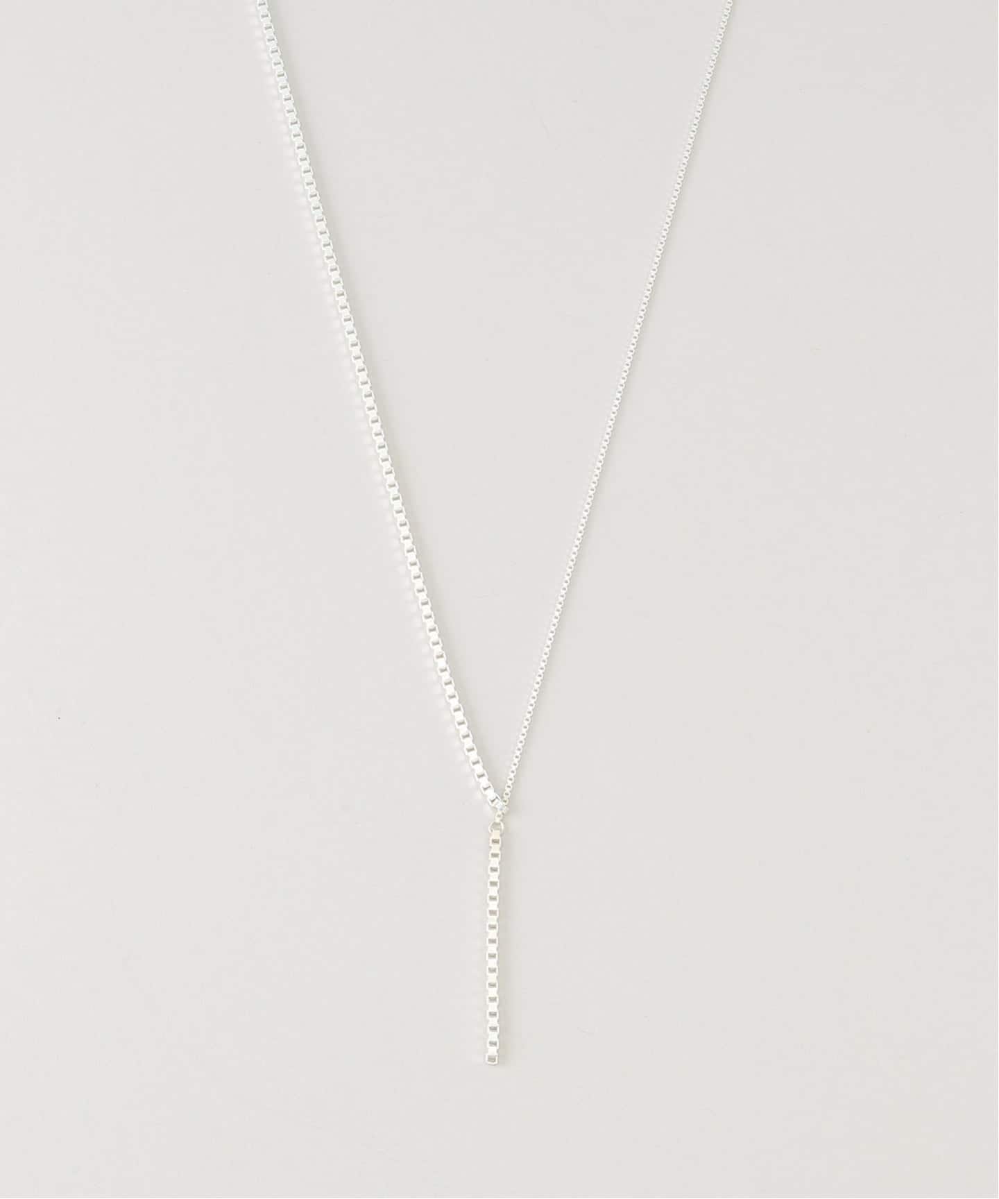 SASKIA DIEZ FRINGE MIXED NECKLACE LASSO：ネックレス