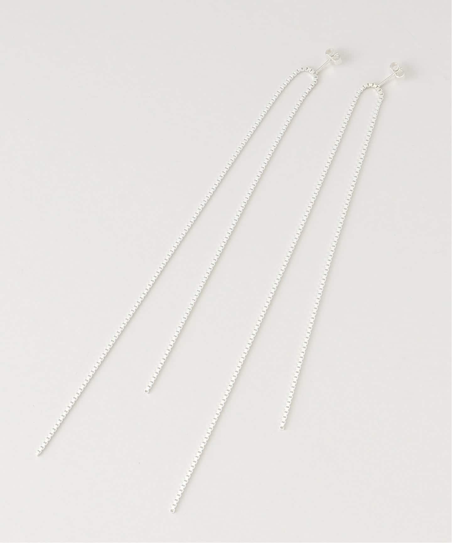 SASKIA DIEZ FRINGE EARRINGS OPEN：ピアス（ピアス（両耳用