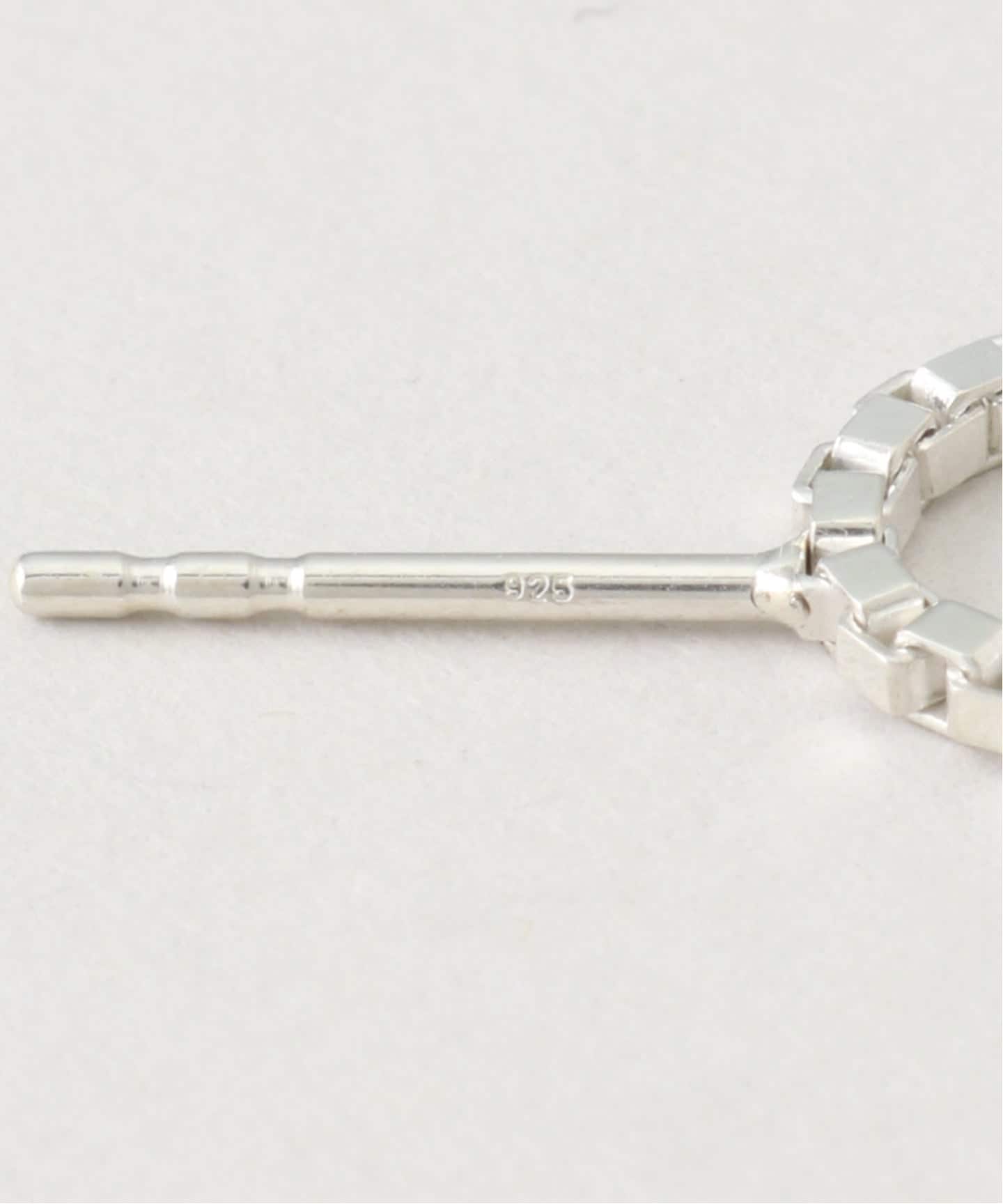 SASKIA DIEZ FRINGE EARRINGS OPEN：ピアス（ピアス（両耳用