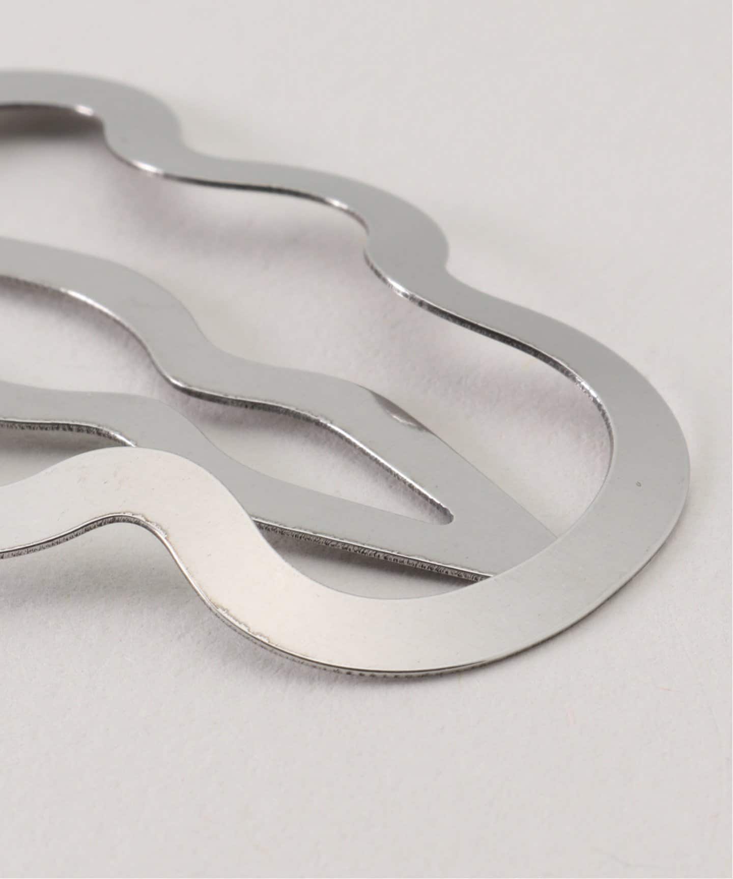 CLINQ NAOMI シルバーヘアクリップ CITYSHOP｜CLINQ for CITYSHOP NAOMI SET XS[SILVER]:ヘア