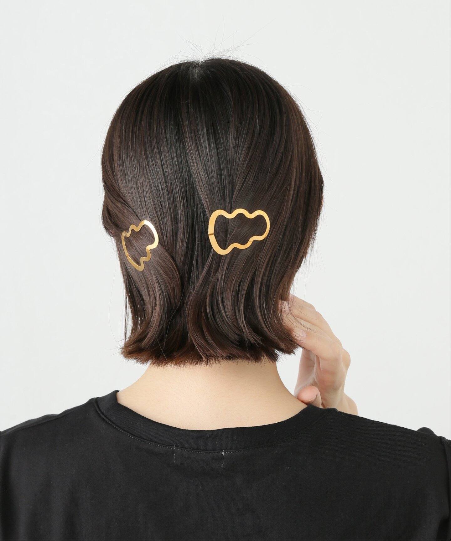 CLINQ(クリンク) ヘアクリップ【NAIMA】ゴールド