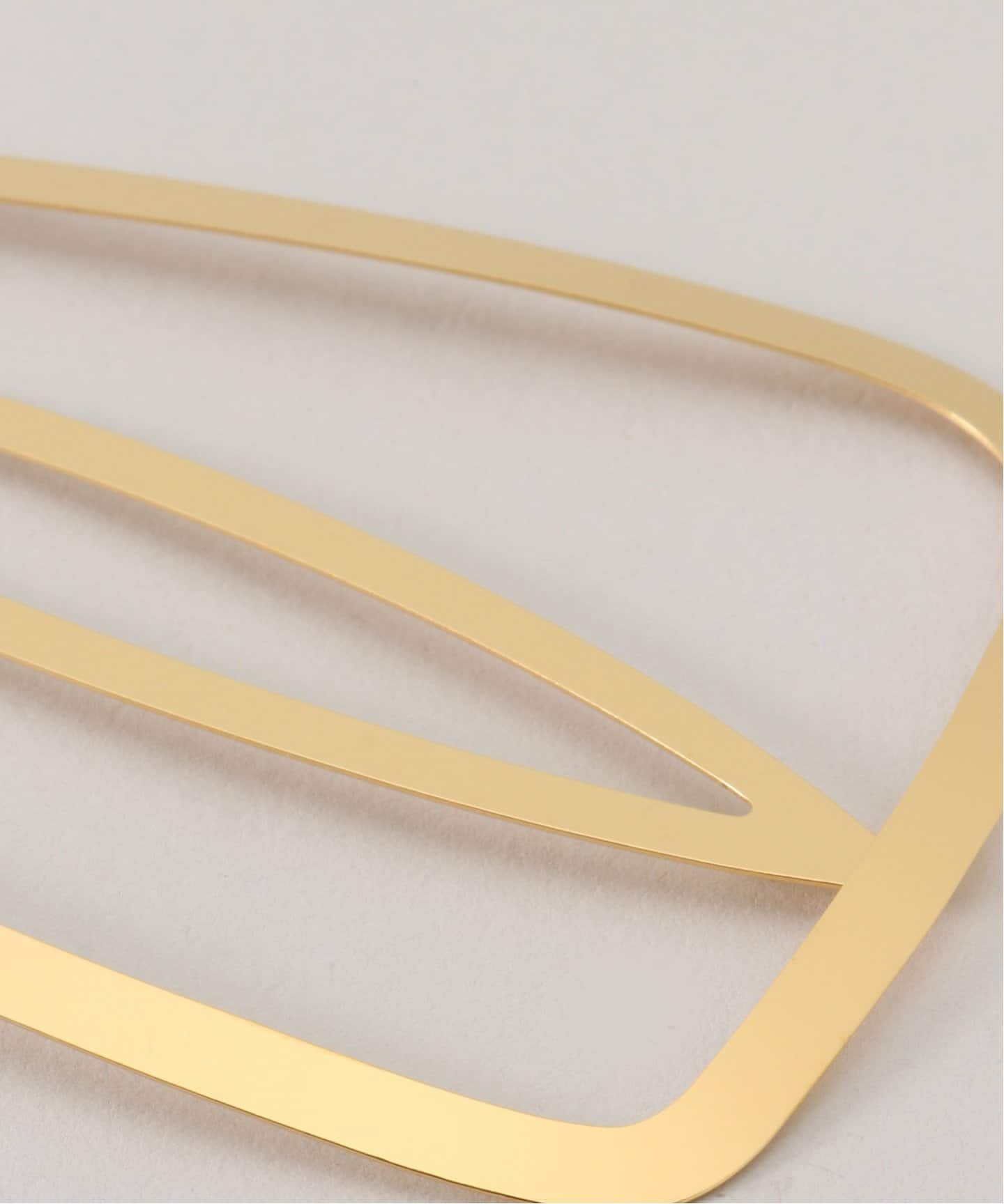 美品　CLINQ SOFYA ヘアピン ゴールド cd001-00004-980-1.jpg