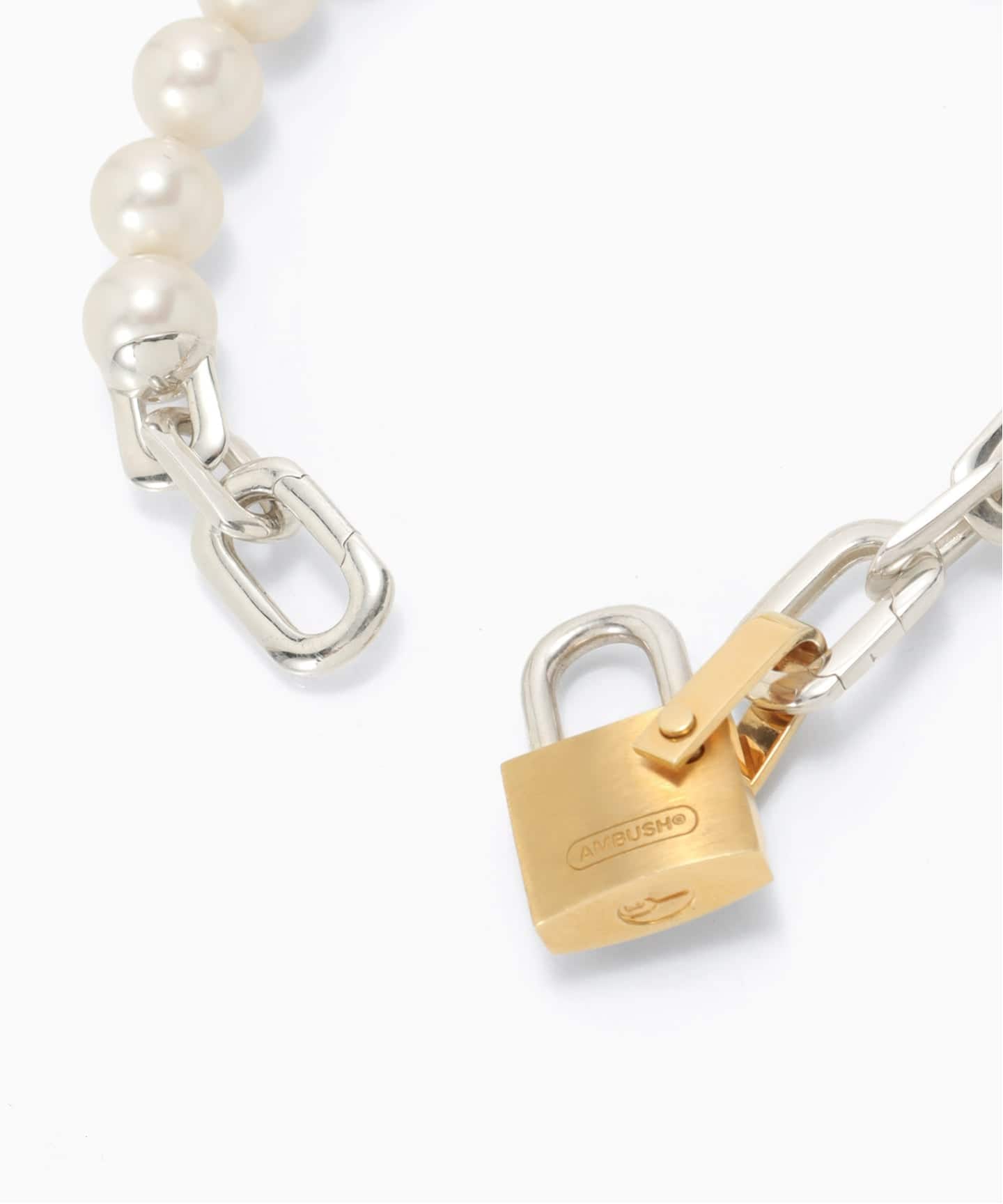 AMBUSH PEARL PADLOCK BRACELET（ブレスレット・バングル）｜BOICE