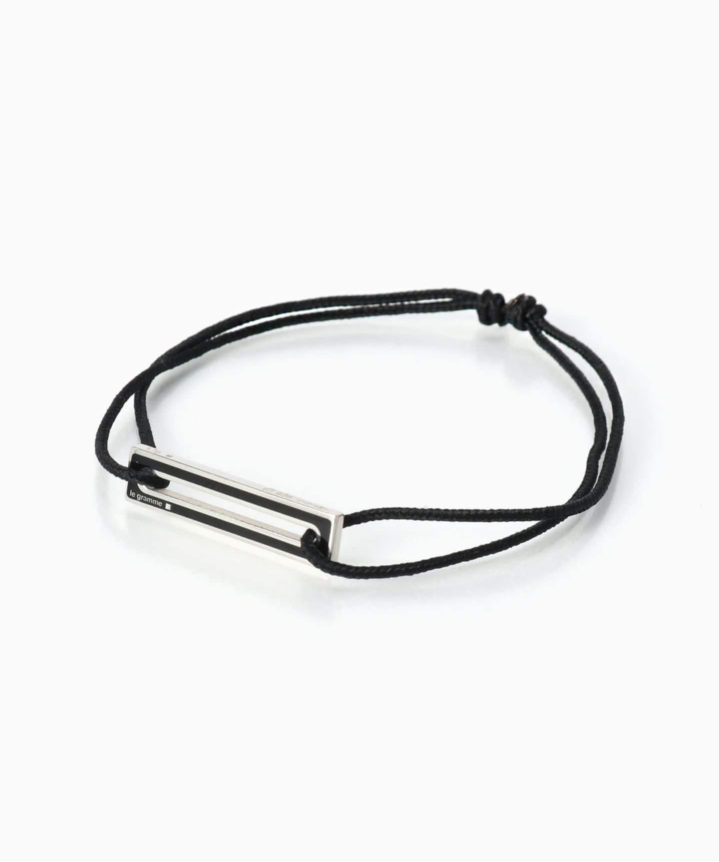 LE GRAMME black 17g cord bracelet（ブレスレット・バングル